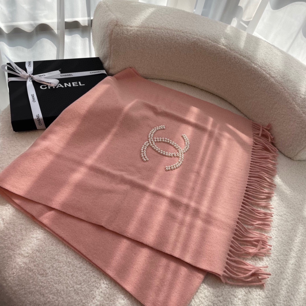 Streetwear Scarf CHANEL 329012 SIZE:70*200cm - vstockx