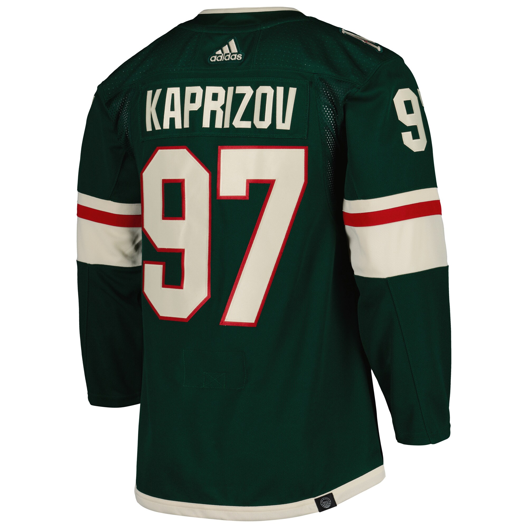 Kirill Kaprizov Minnesota Wild adidas Home Primegreen Authentic Pro Player Jersey - Green - vstockx