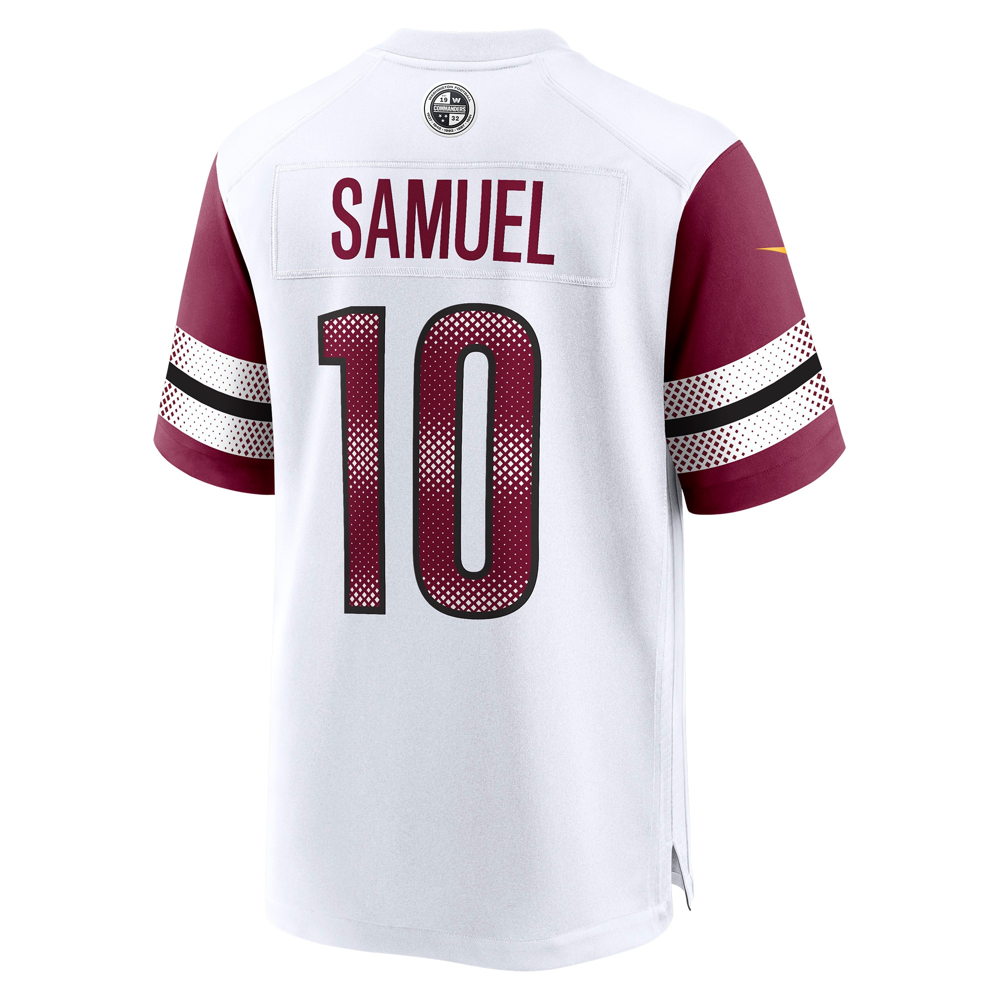 Curtis Samuel Washington Commanders Nike Away Game Player Jersey - White - vstockx