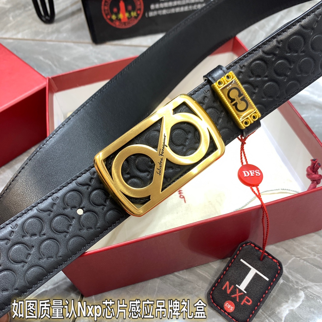 Streetwear Belt Ferragamo 319396 size:3.5cm - vstockx