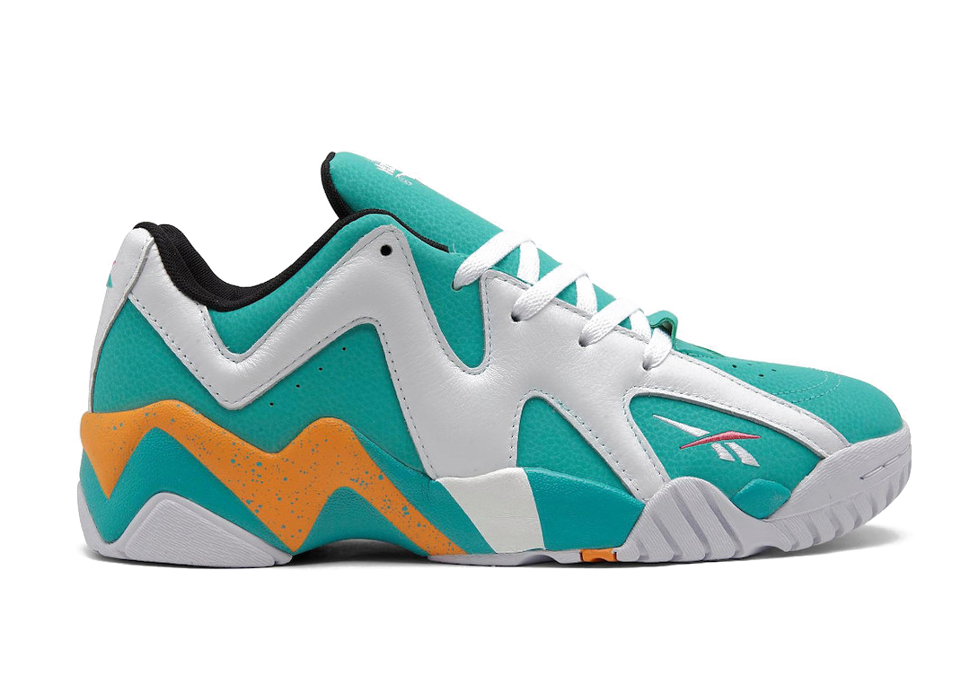 Reebok Kamikaze II Low Spearmint Maximum Orange - vstockx
