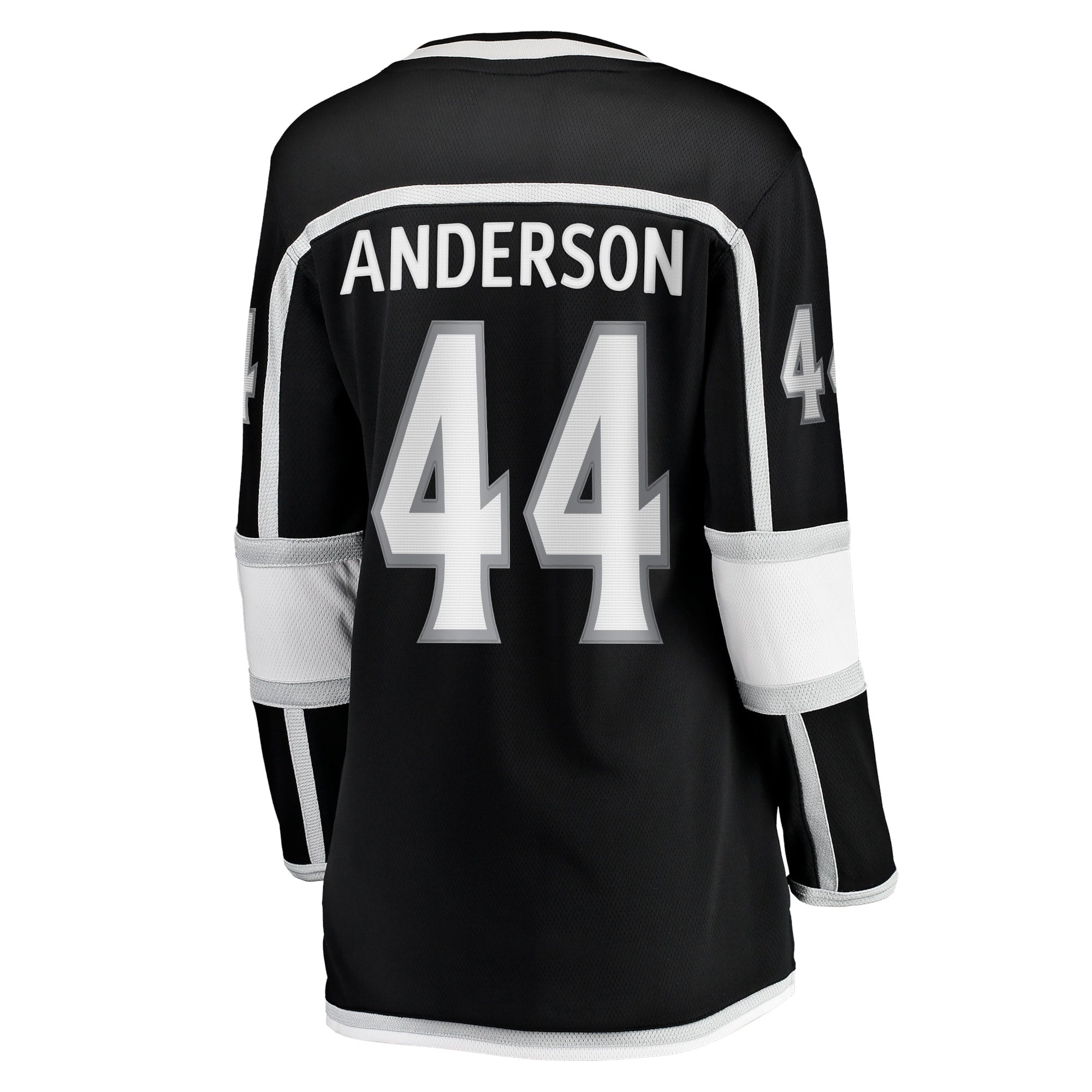 Women's Fanatics Branded Mikey Anderson Black Los Angeles Kings Home Breakaway Player Jersey - vstockx
