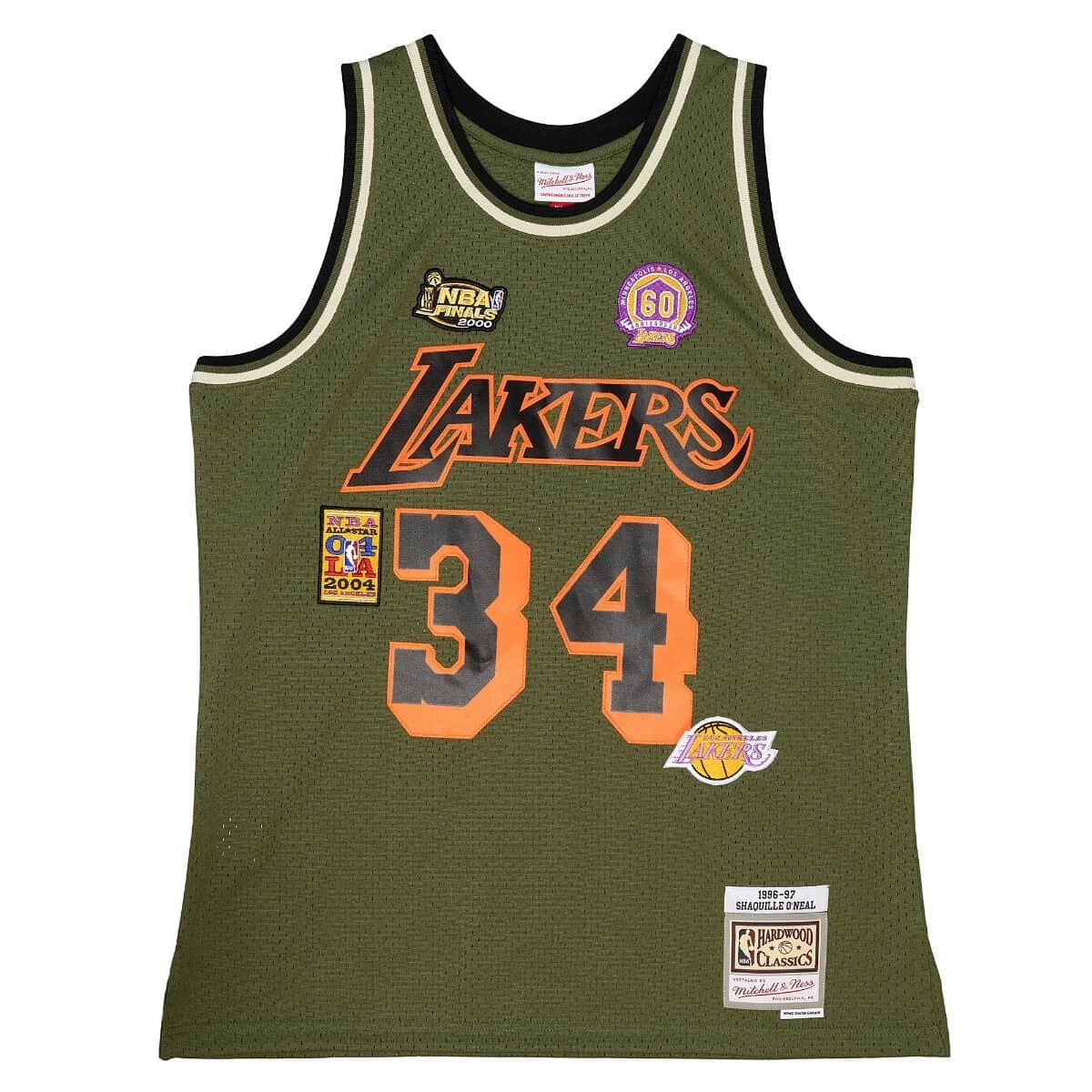 Flight Swingman Shaquille O'Neal Los Angeles Lakers 1996-97 Jersey - vstockx