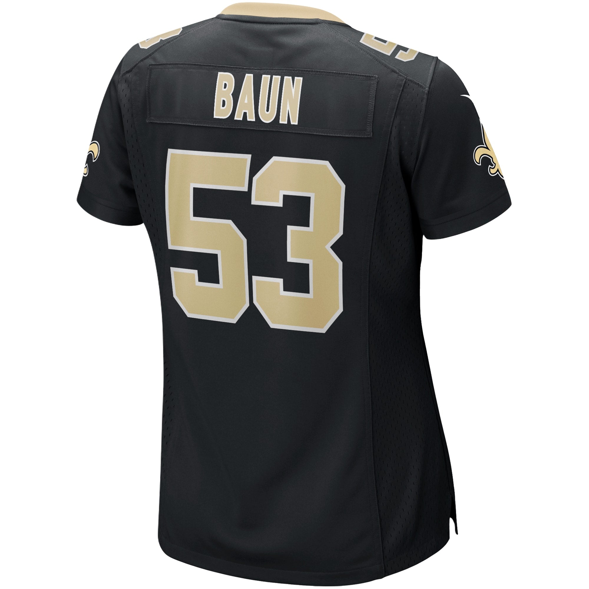 Women's Nike Zack Baun Black New Orleans Saints Game Jersey - vstockx