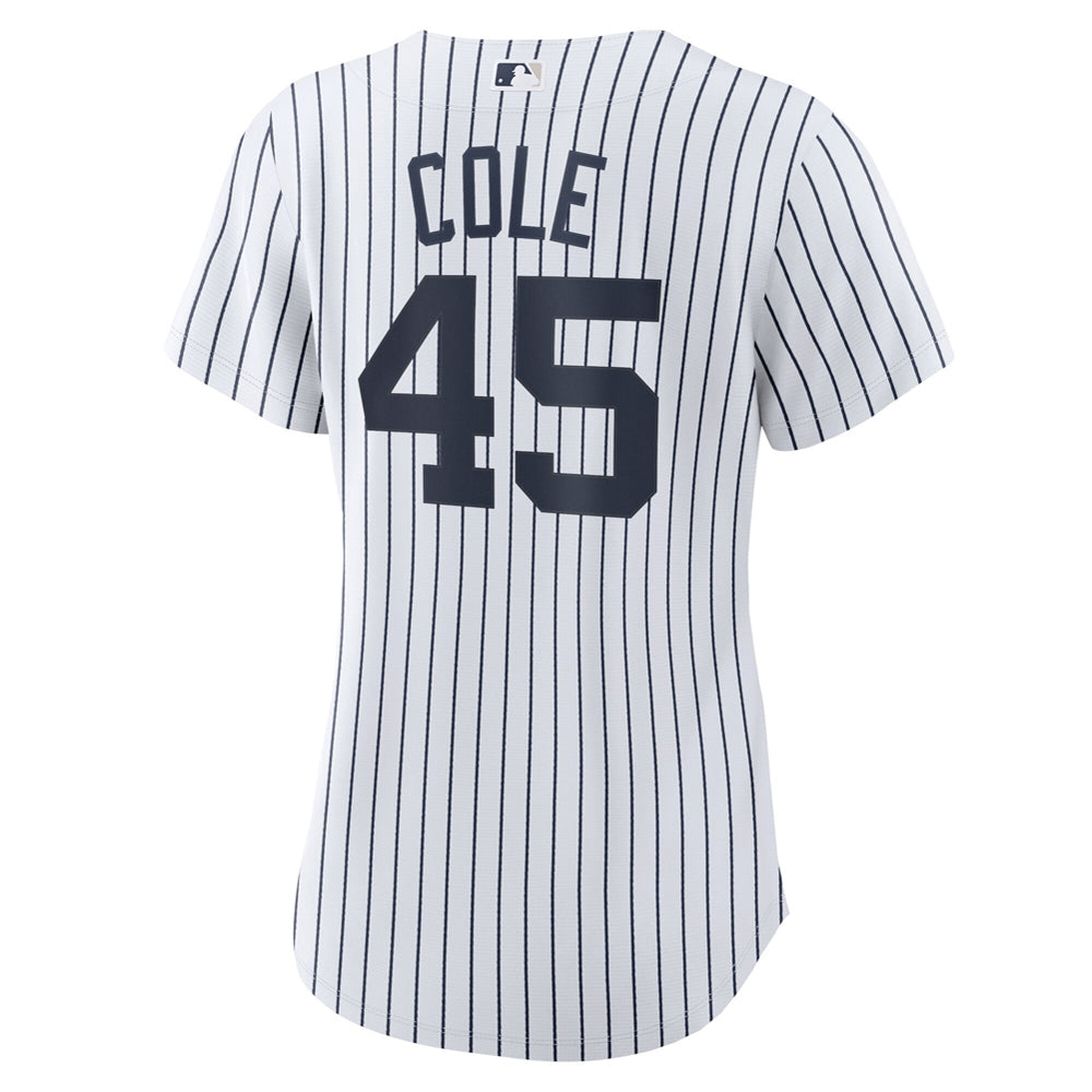 Women's New York Yankees Gerrit Cole Home Player Jersey - White - vstockx
