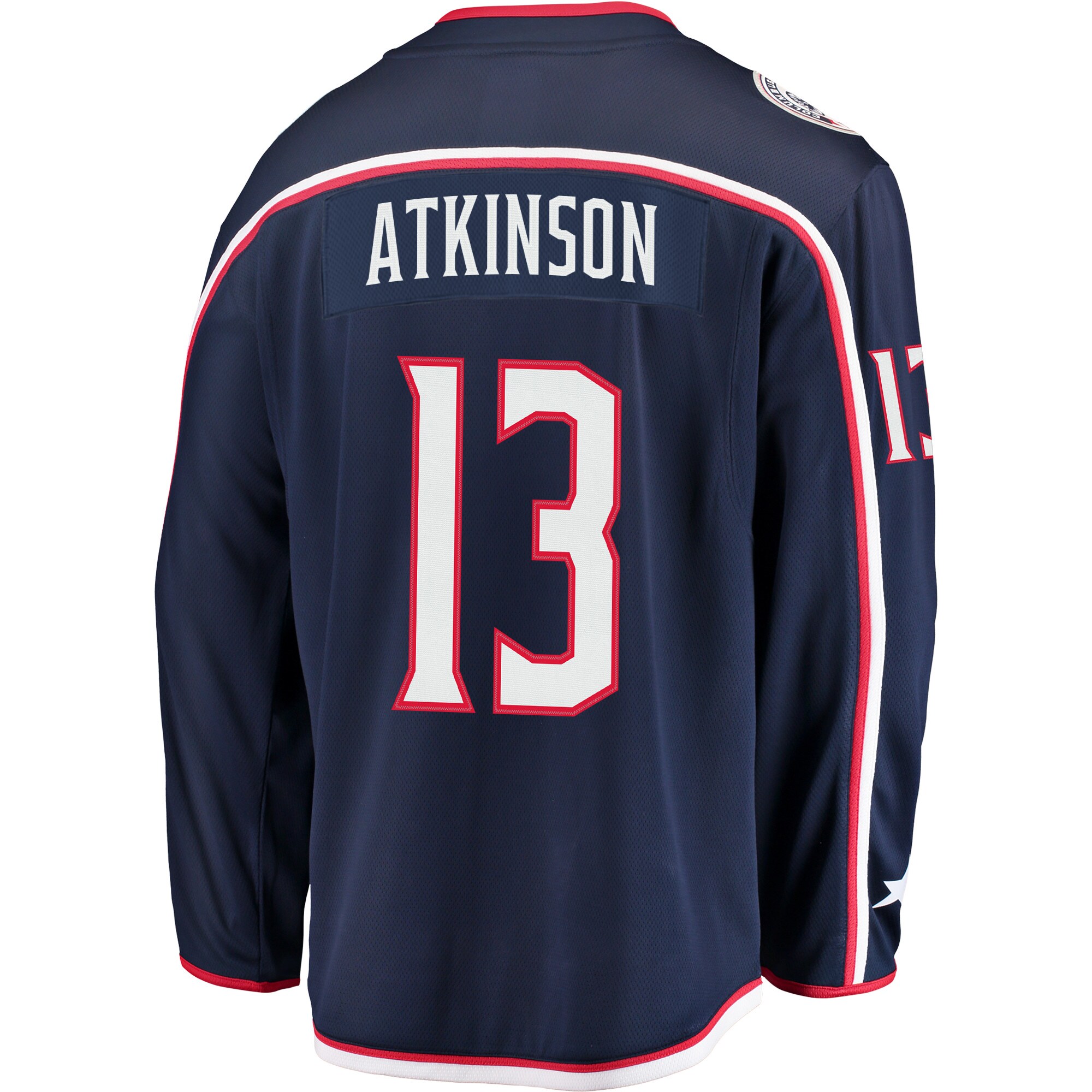 Cam Atkinson Columbus Blue Jackets Fanatics Branded Youth Breakaway Player Jersey - Navy - vstockx