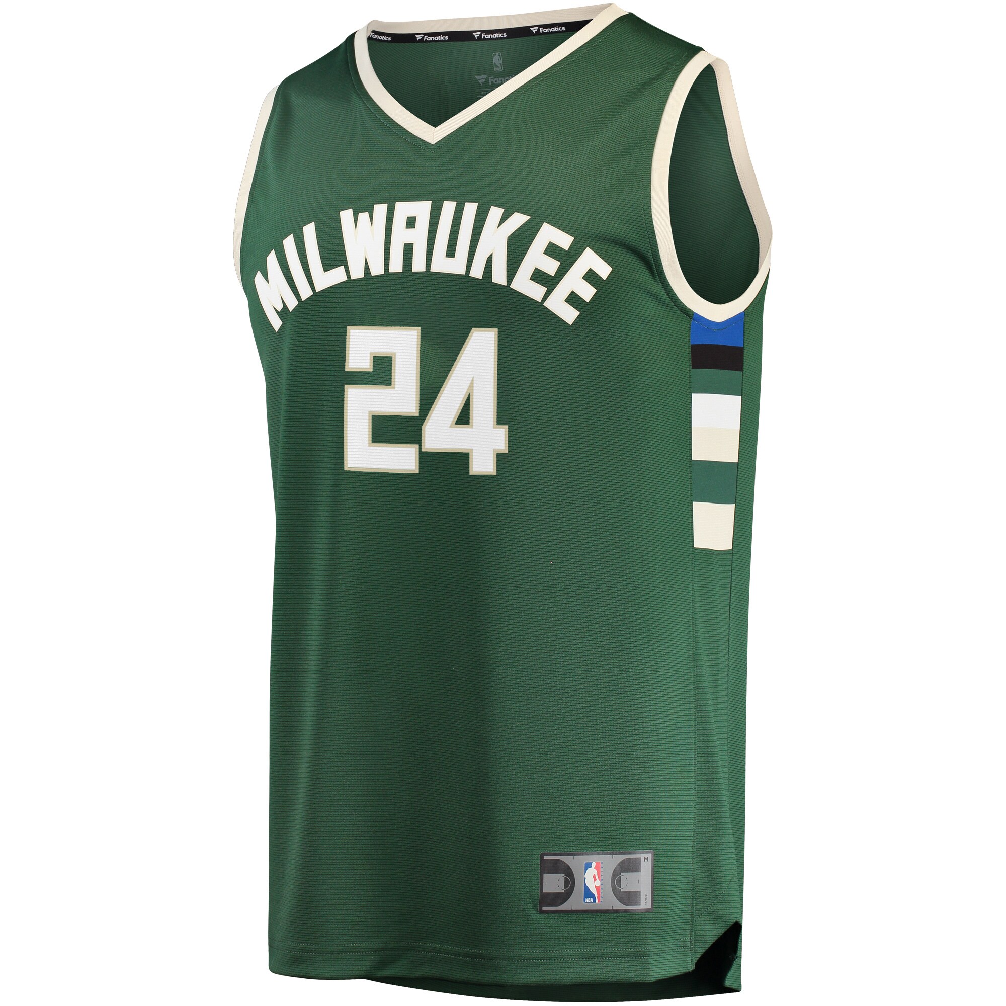 Pat Connaughton Milwaukee Bucks Fanatics Branded Fast Break Replica Jersey - Icon Edition - Hunter Green - vstockx