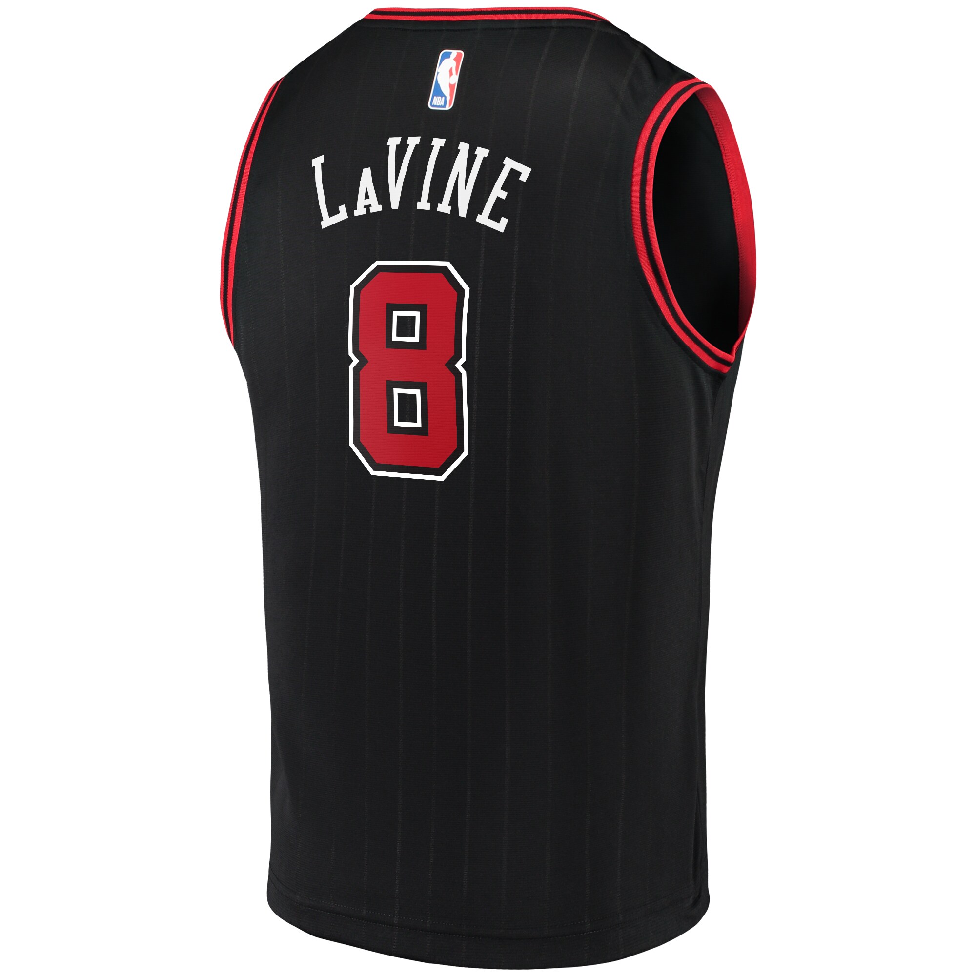 Zach LaVine Chicago Bulls Fanatics Branded Fast Break Team Replica Jersey Black - Statement Edition - vstockx