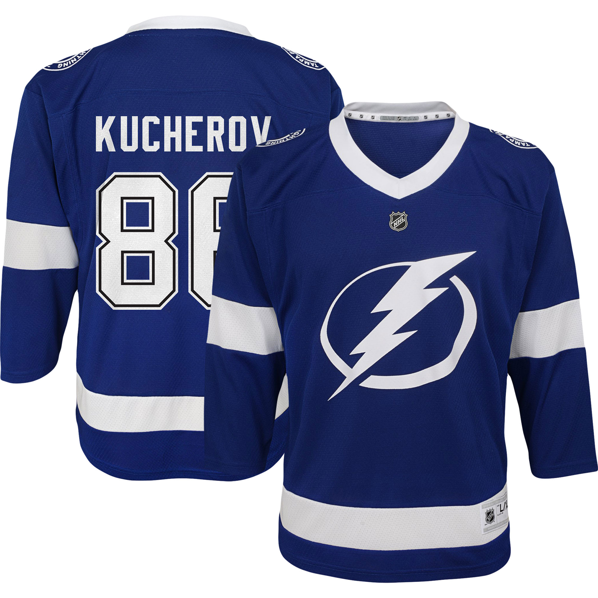 Nikita Kucherov Tampa Bay Lightning Preschool Replica Player Jersey - Blue - vstockx