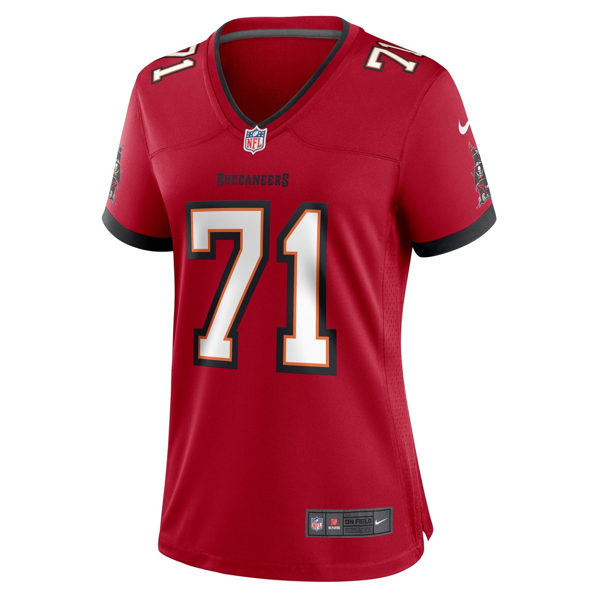 Men's Nike Matt Feiler Red Tampa Bay Buccaneers Game Player Jersey - vstockx