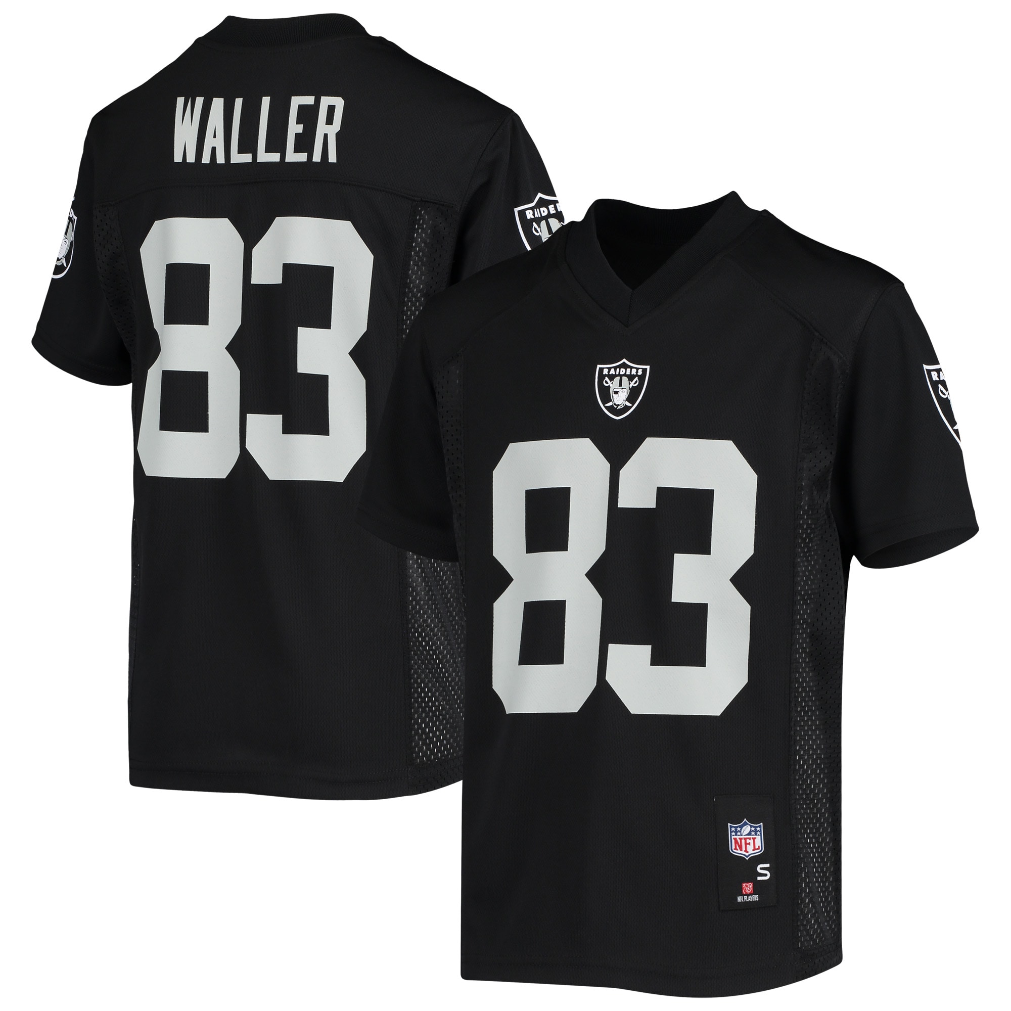 Darren Waller Las Vegas Raiders Youth Replica Player Jersey - Black - vstockx