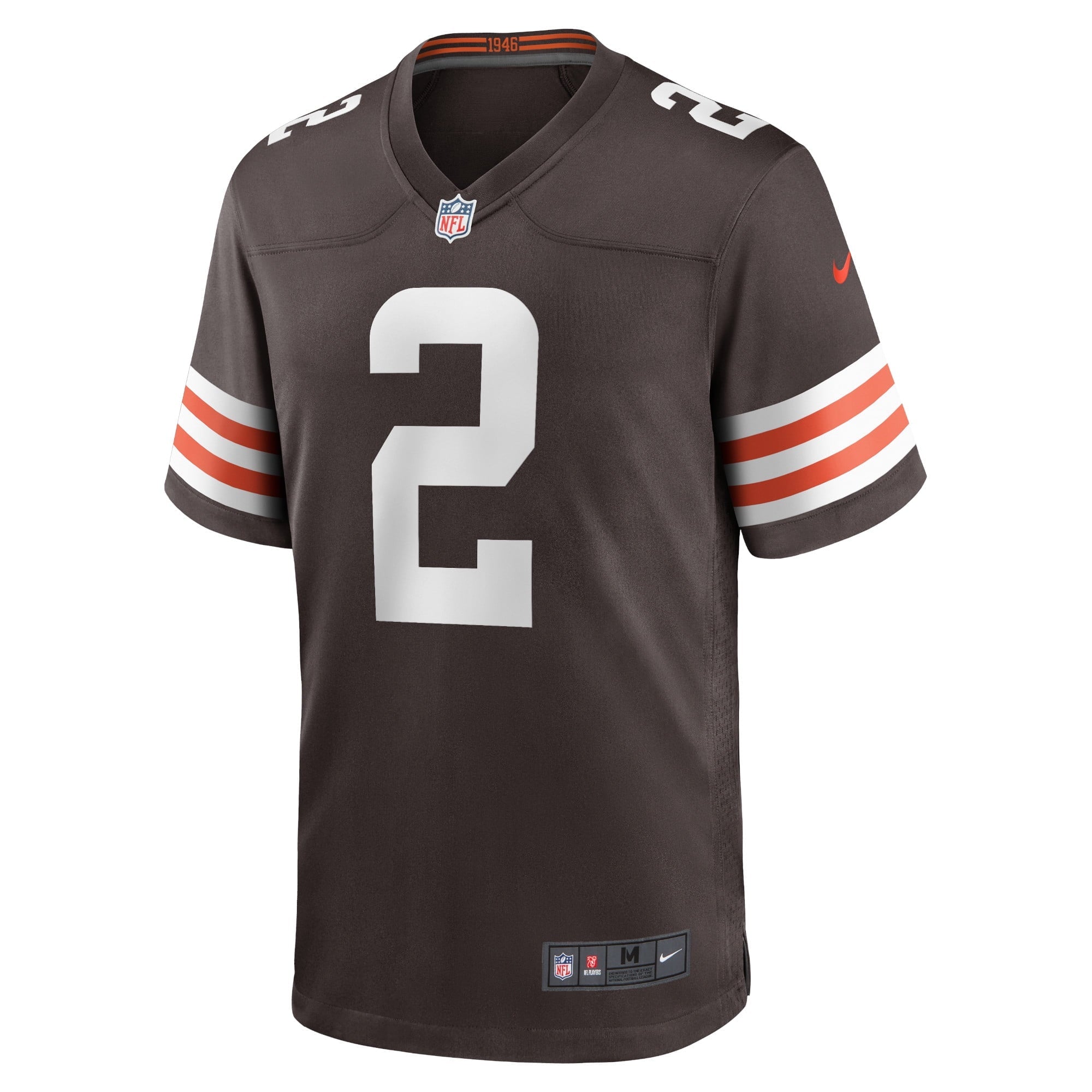 Men's Nike Amari Cooper Brown Cleveland Browns Player Game Jersey - vstockx