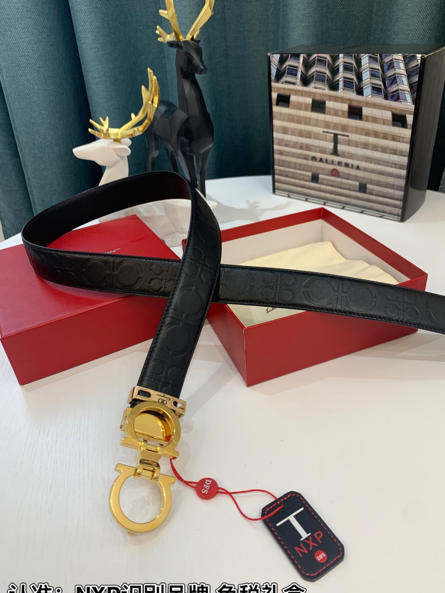 Streetwear Belt Ferragamo 319192 size:3.5cm - vstockx