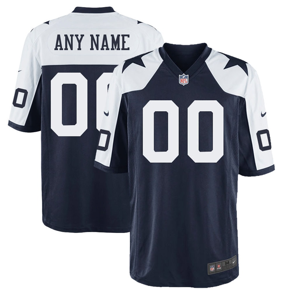 Nike Youth Dallas Cowboys Customized Alternate Game Jersey - vstockx