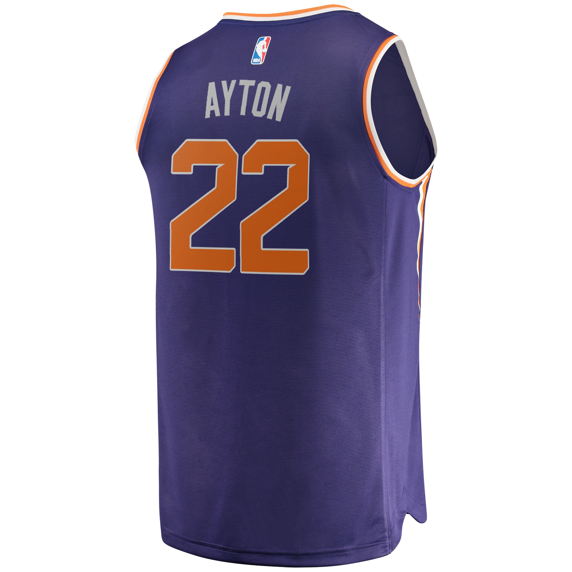 DeAndre Ayton Phoenix Suns Fanatics Branded Fast Break Replica Jersey - Icon Edition - Purple - vstockx