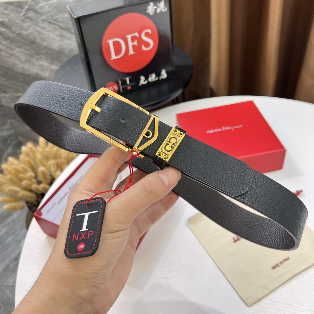 Streetwear Belt Ferragamo 319655 size:3.5cm - vstockx