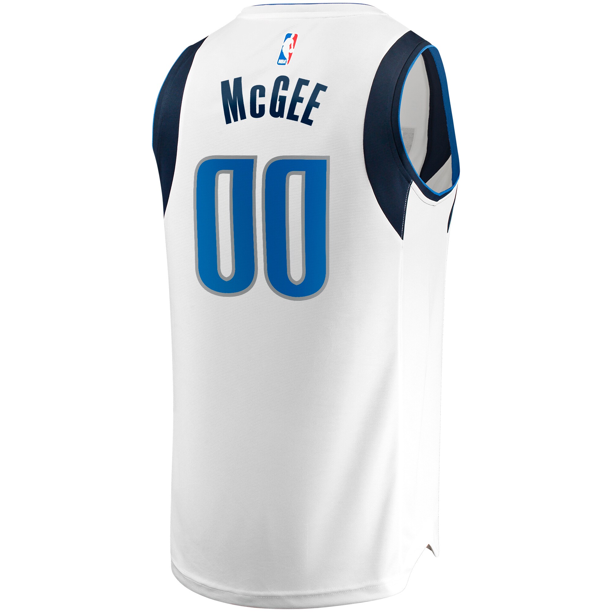 JaVale McGee Dallas Mavericks Fanatics Branded Fast Break Player Jersey - Association Edition - White - vstockx