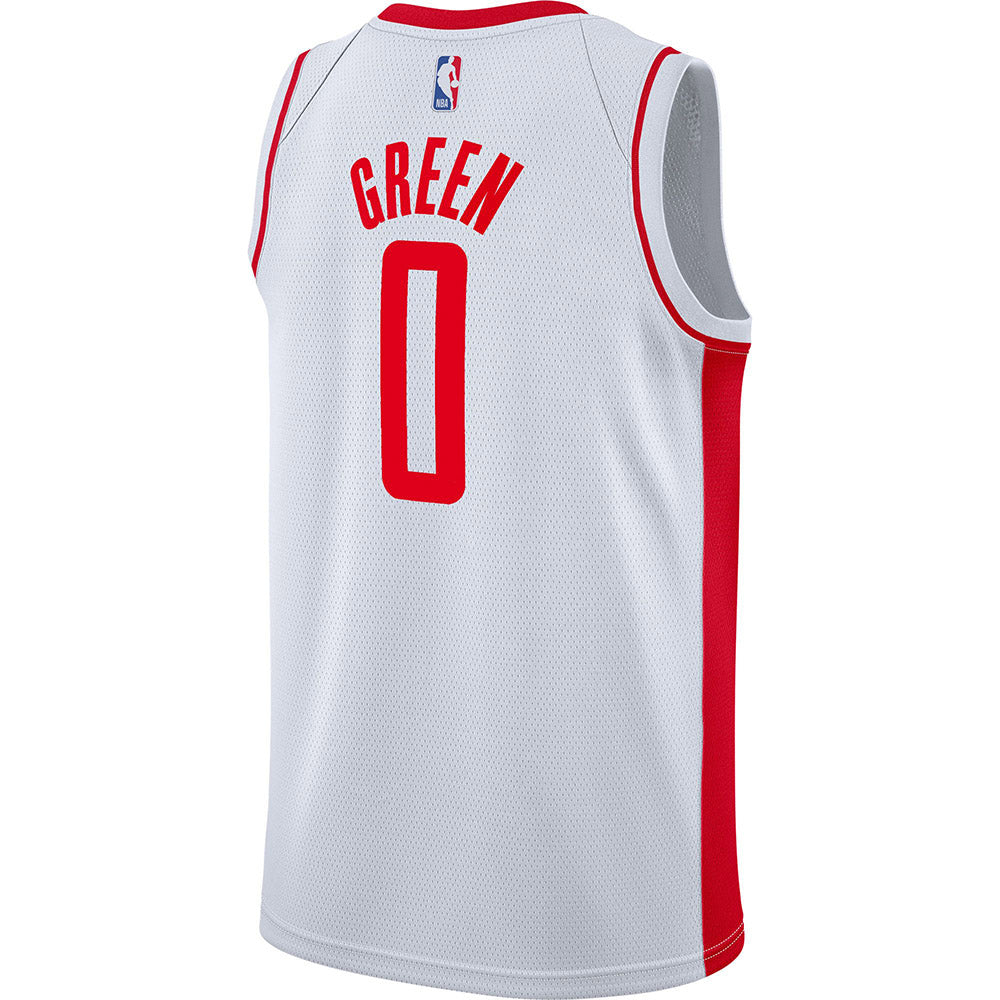 Youth Houston Rockets Jalen Green Association Jersey - White - vstockx