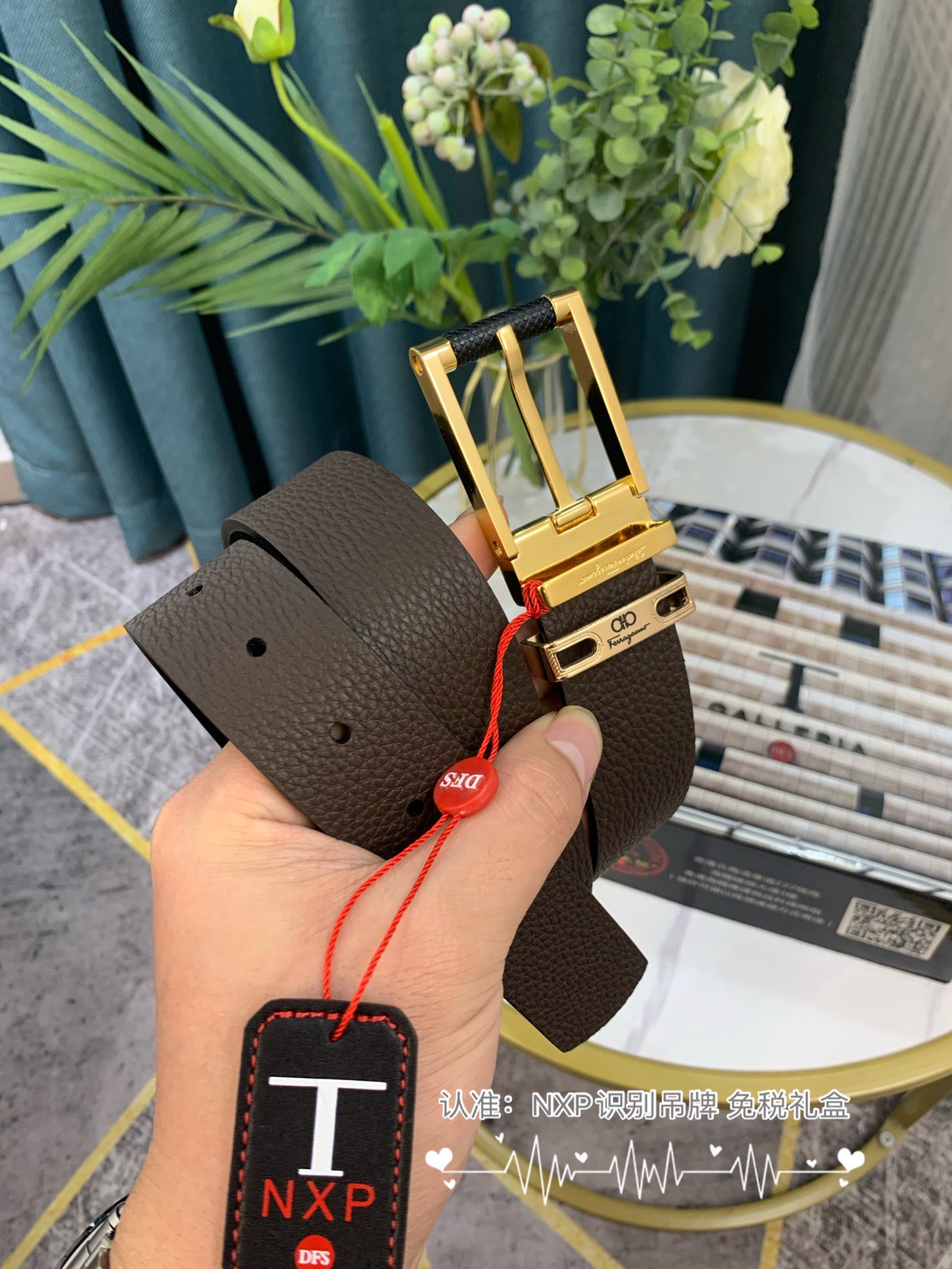 Streetwear Belt Ferragamo 319107 size:3.5cm - vstockx