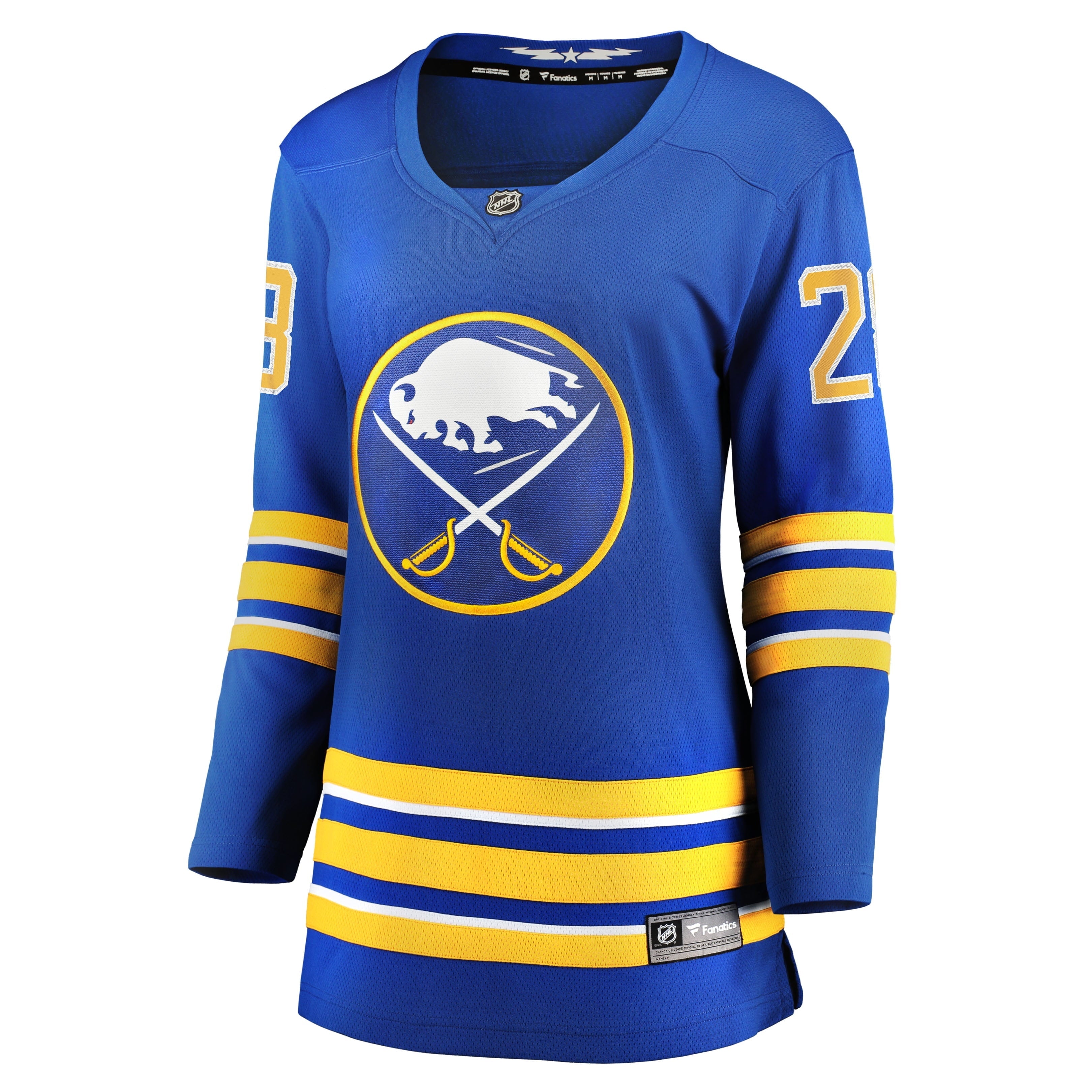 Women's Fanatics Branded Zemgus Girgensons Royal Buffalo Sabres Home Breakaway Player Jersey - vstockx