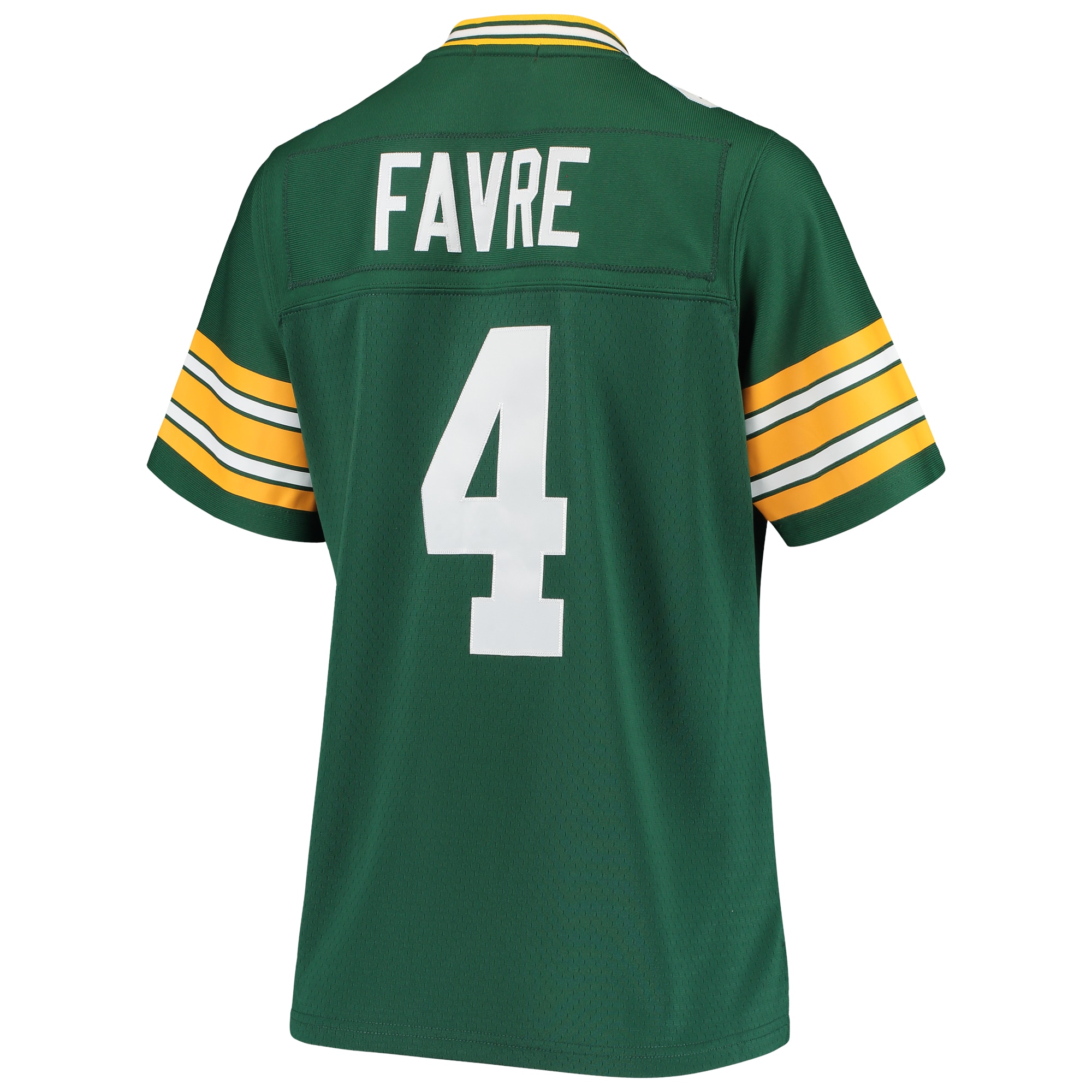 Brett Favre Green Bay Packers Mitchell & Ness Women's 1996 Legacy Replica Player Jersey - Green - vstockx