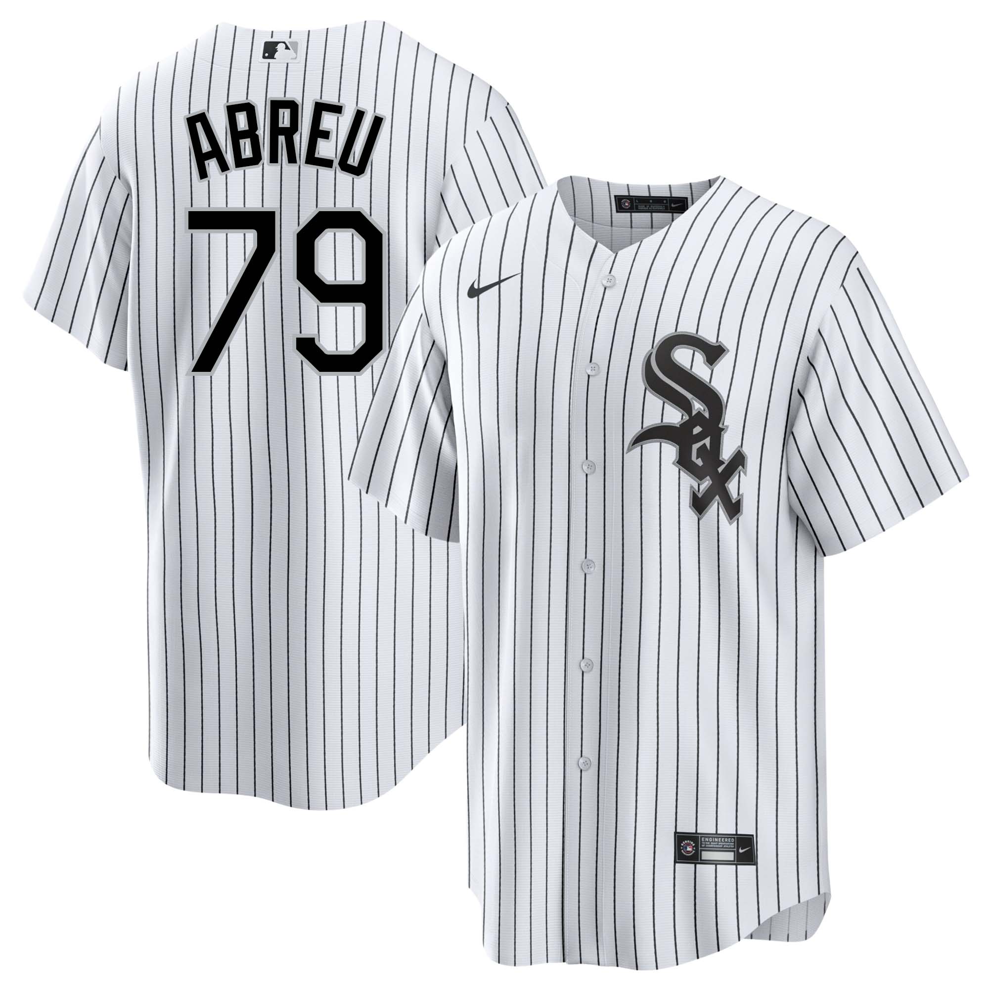 Jose Abreu Chicago White Sox Home Men's Replica Jersey - vstockx