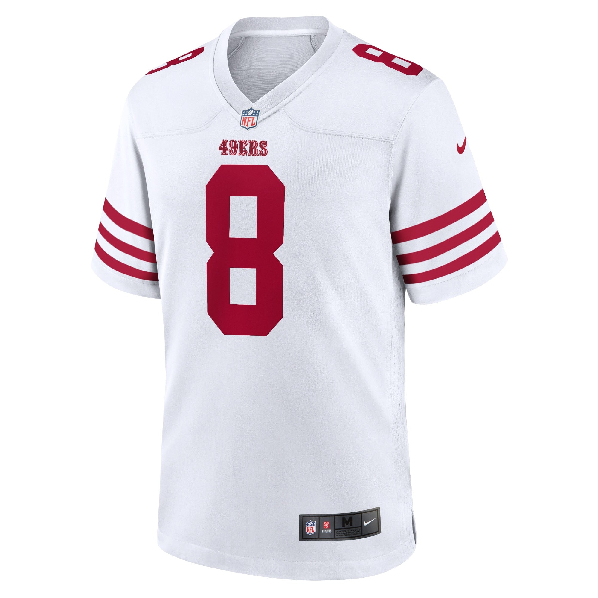 Men's Nike Steve Young White San Francisco 49ers Retired Player Game Jersey - vstockx