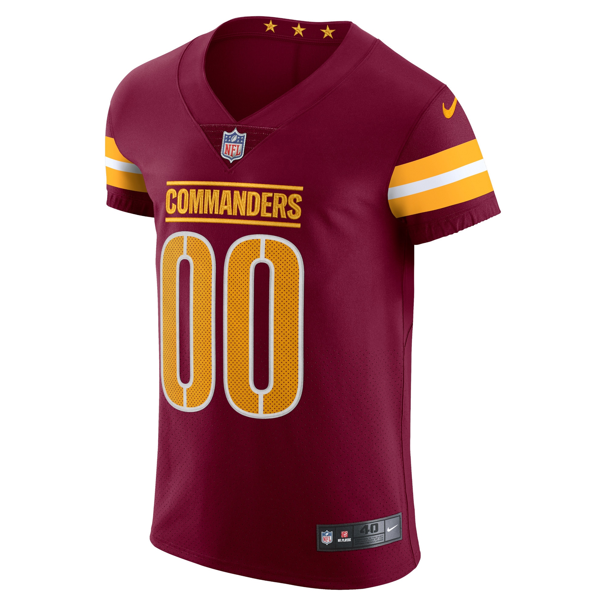 Washington Commanders Nike Vapor Untouchable Elite Custom Jersey - Burgundy - vstockx