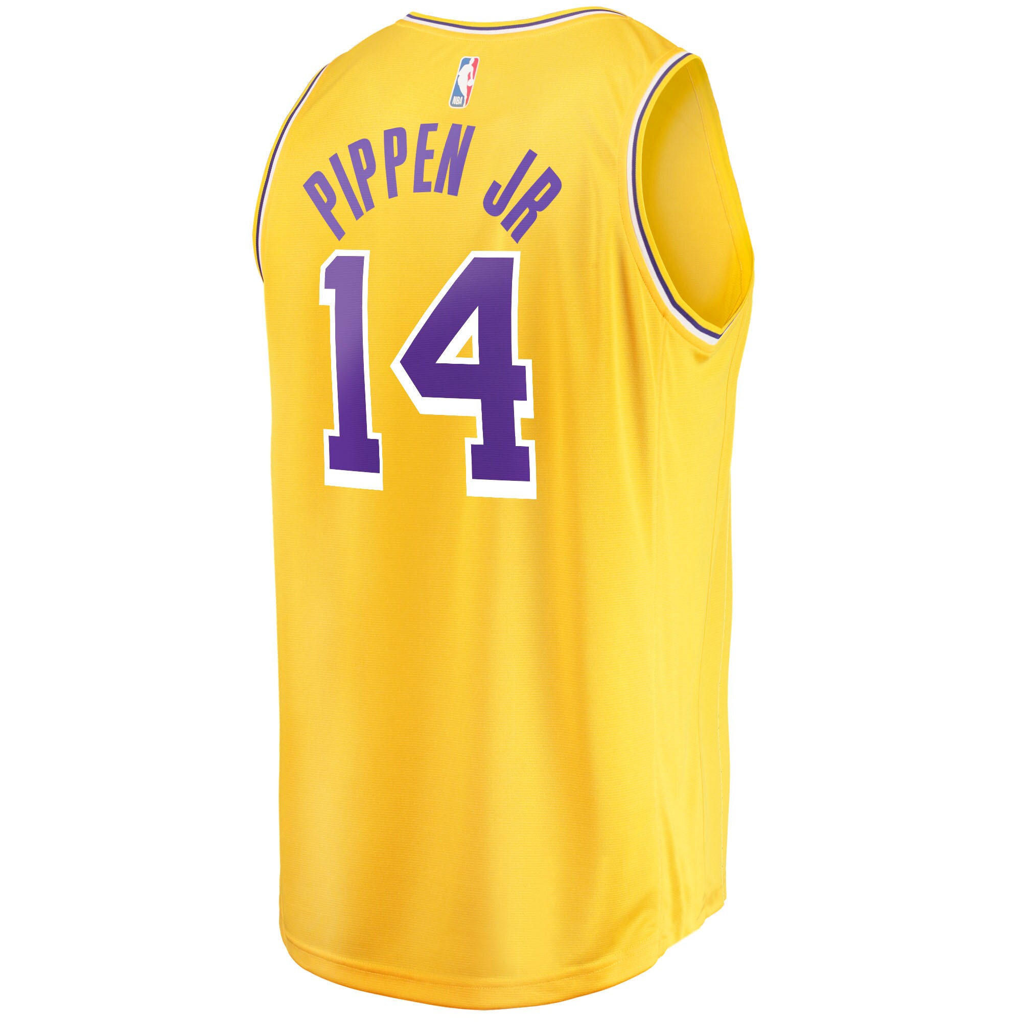 Scotty Pippen Jr. Los Angeles Lakers Fanatics Branded Fast Break Replica Jersey - Icon Edition - Gold - vstockx