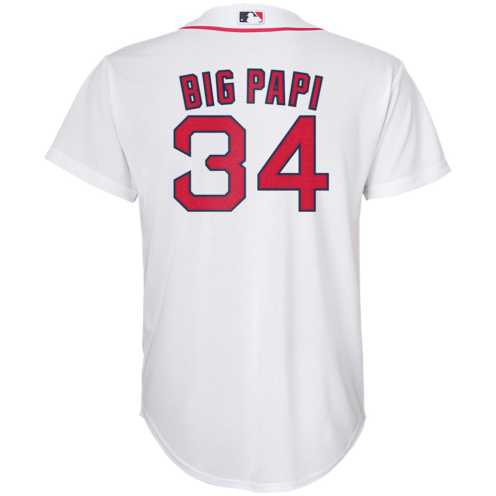 Youth Boston Red Sox David Ortiz Player Jersey - White - vstockx