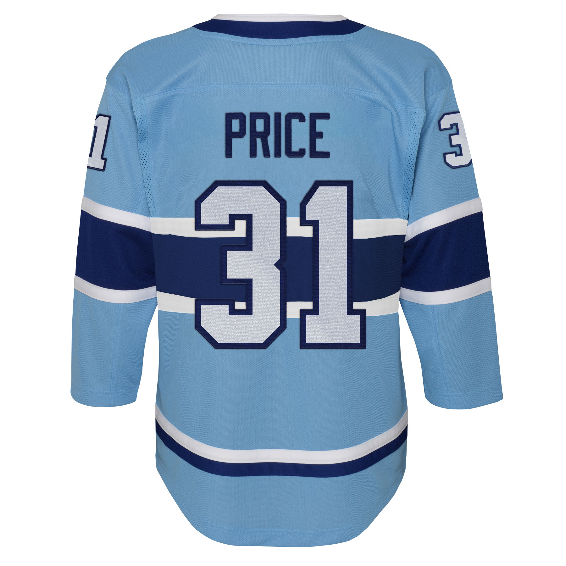Carey Price Montreal Canadiens Youth Special Edition 2.0 Premier Player Jersey - Light Blue - vstockx