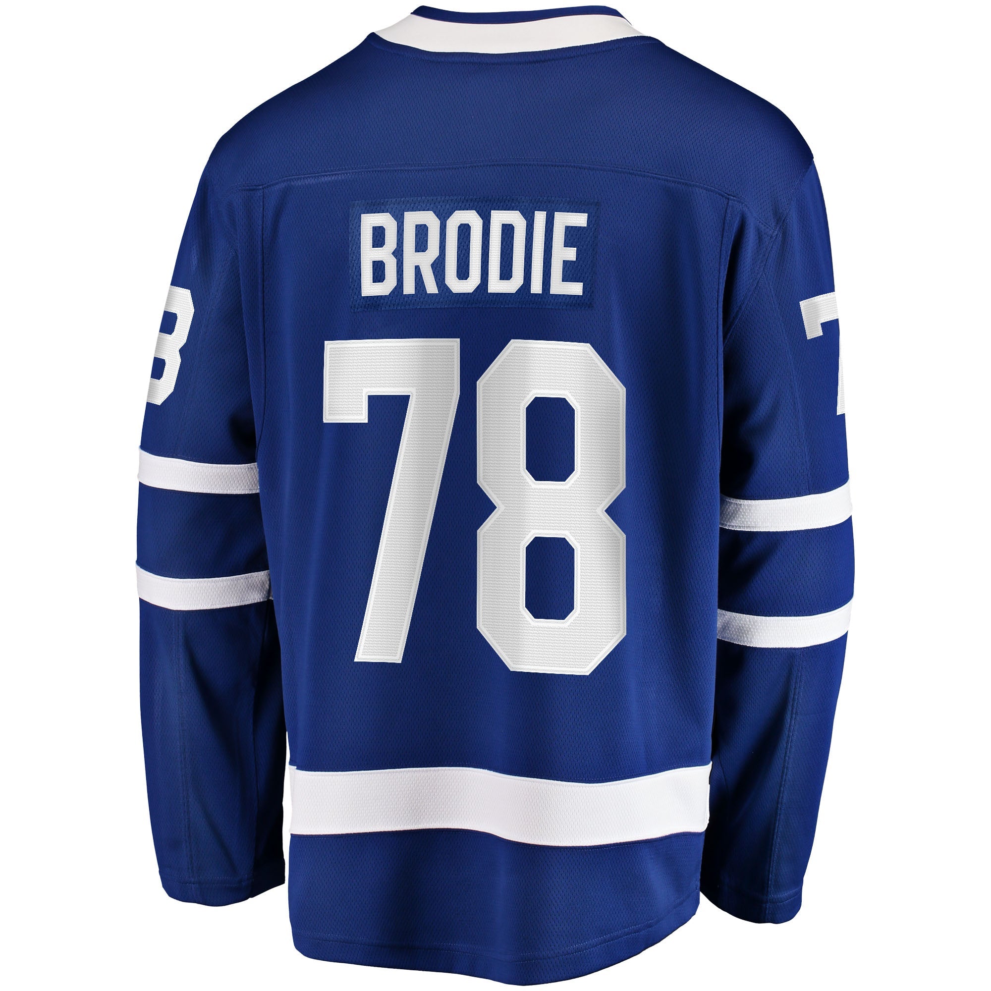 Men's Fanatics Branded TJ Brodie Blue Toronto Maple Leafs Home Breakaway Player Jersey - vstockx