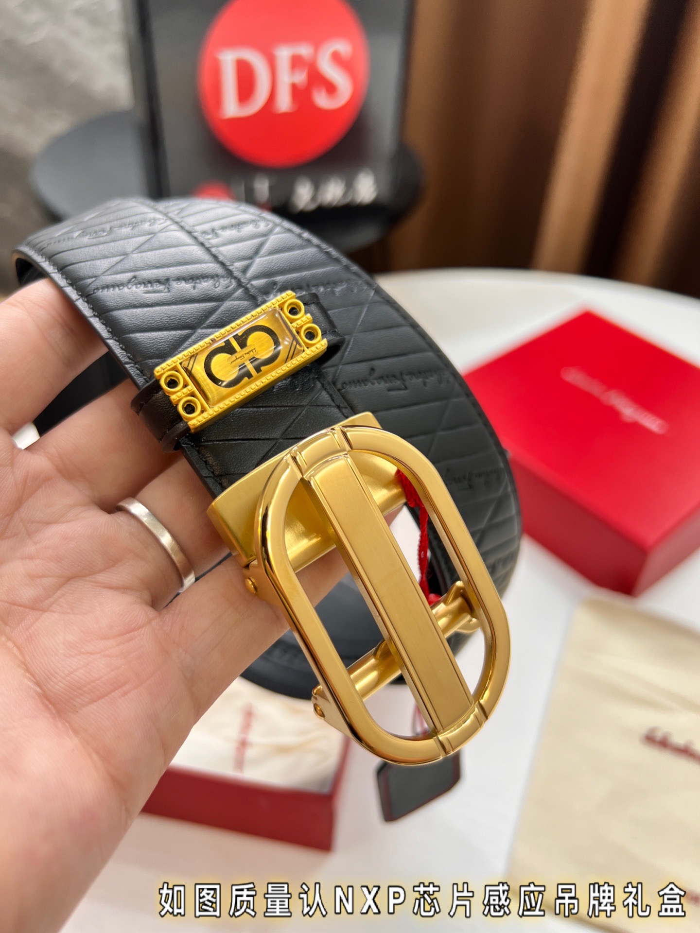 Streetwear Belt Ferragamo 320086 size:3.5cm - vstockx