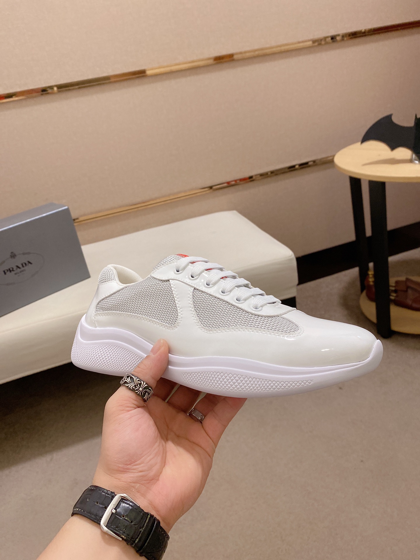 Prada America's Cup sneaker 9 - vstockx