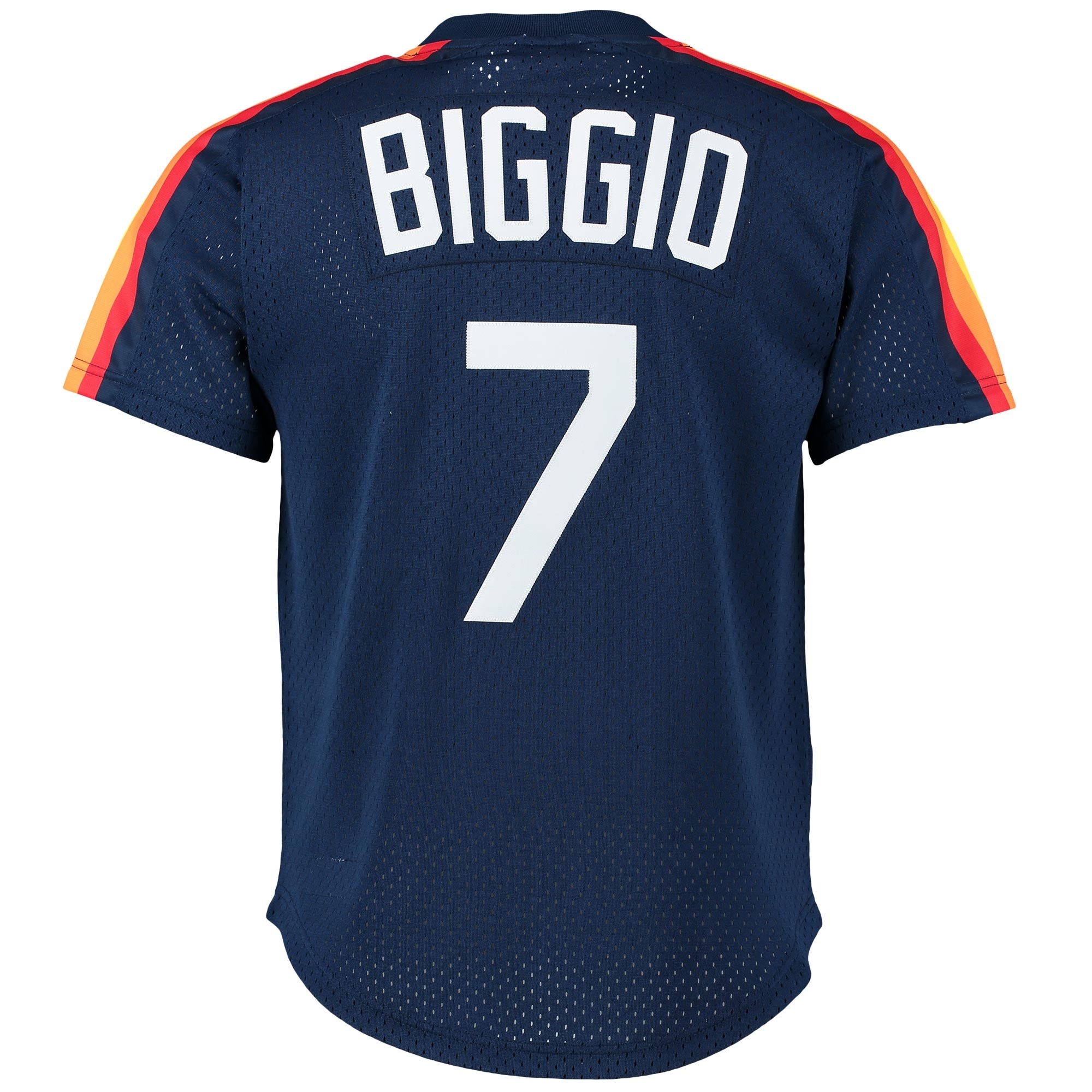 Craig Biggio Houston Astros Mitchell & Ness Cooperstown Mesh Batting Practice Jersey - Navy - vstockx