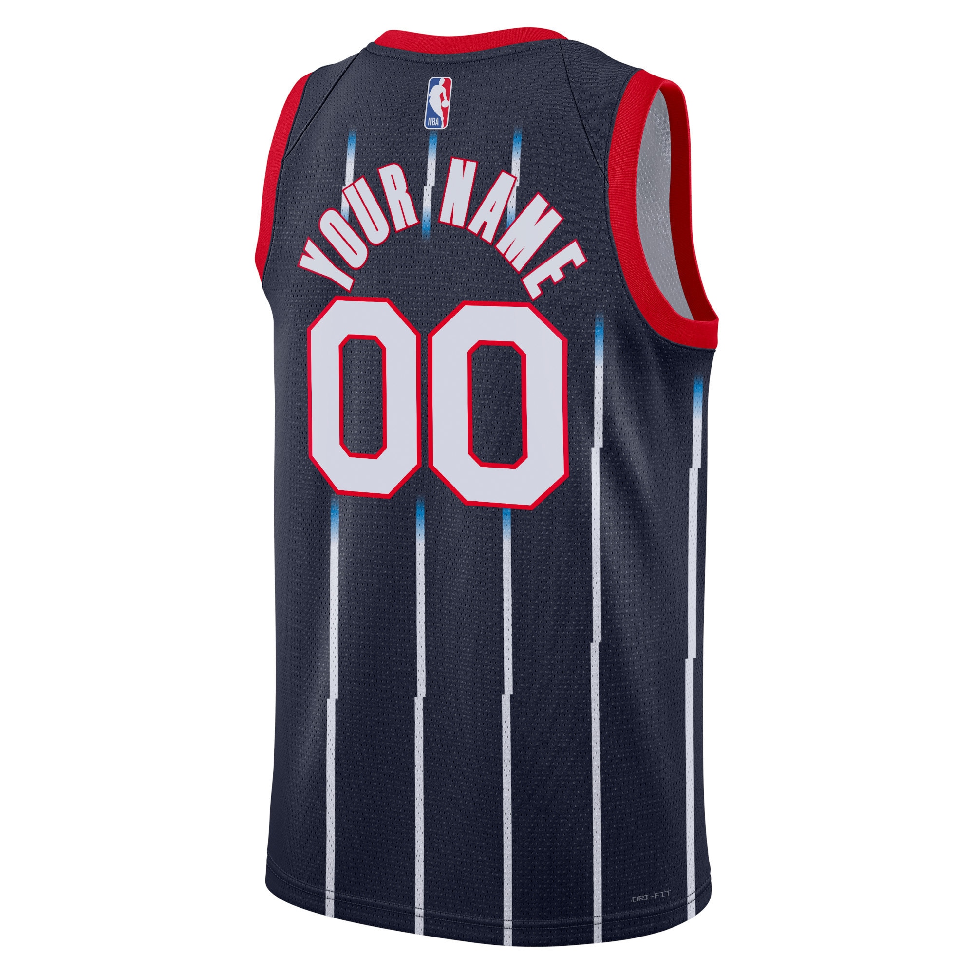 Houston Rockets Nike Unisex 2022/23 Swingman Custom Jersey - City Edition - Navy - vstockx