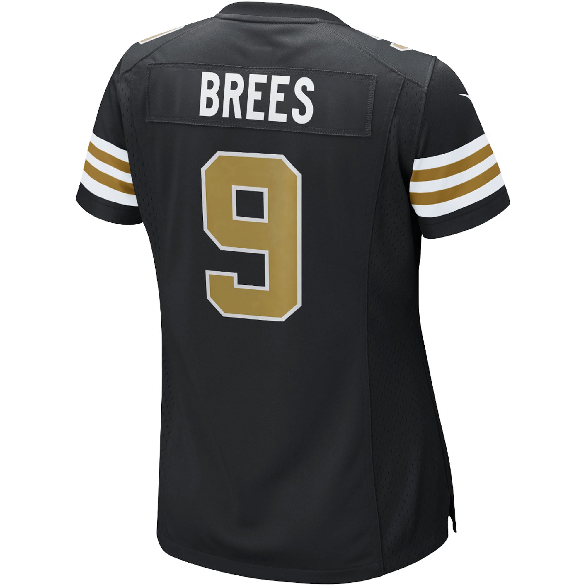 Drew Brees Nike New Orleans Saints Women's Alternate Game Jersey - Black - vstockx