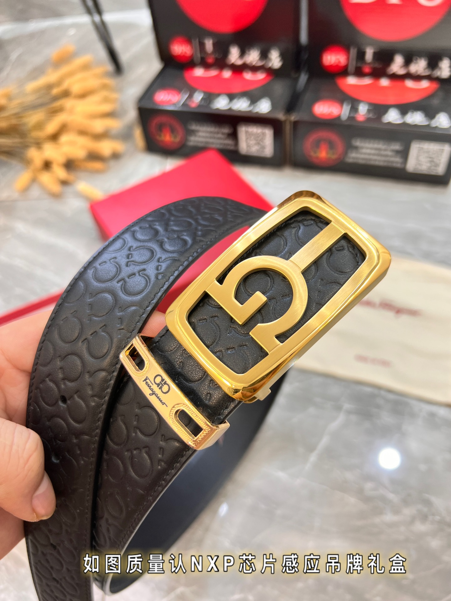 Streetwear Belt Ferragamo 320020 size:3.5cm - vstockx