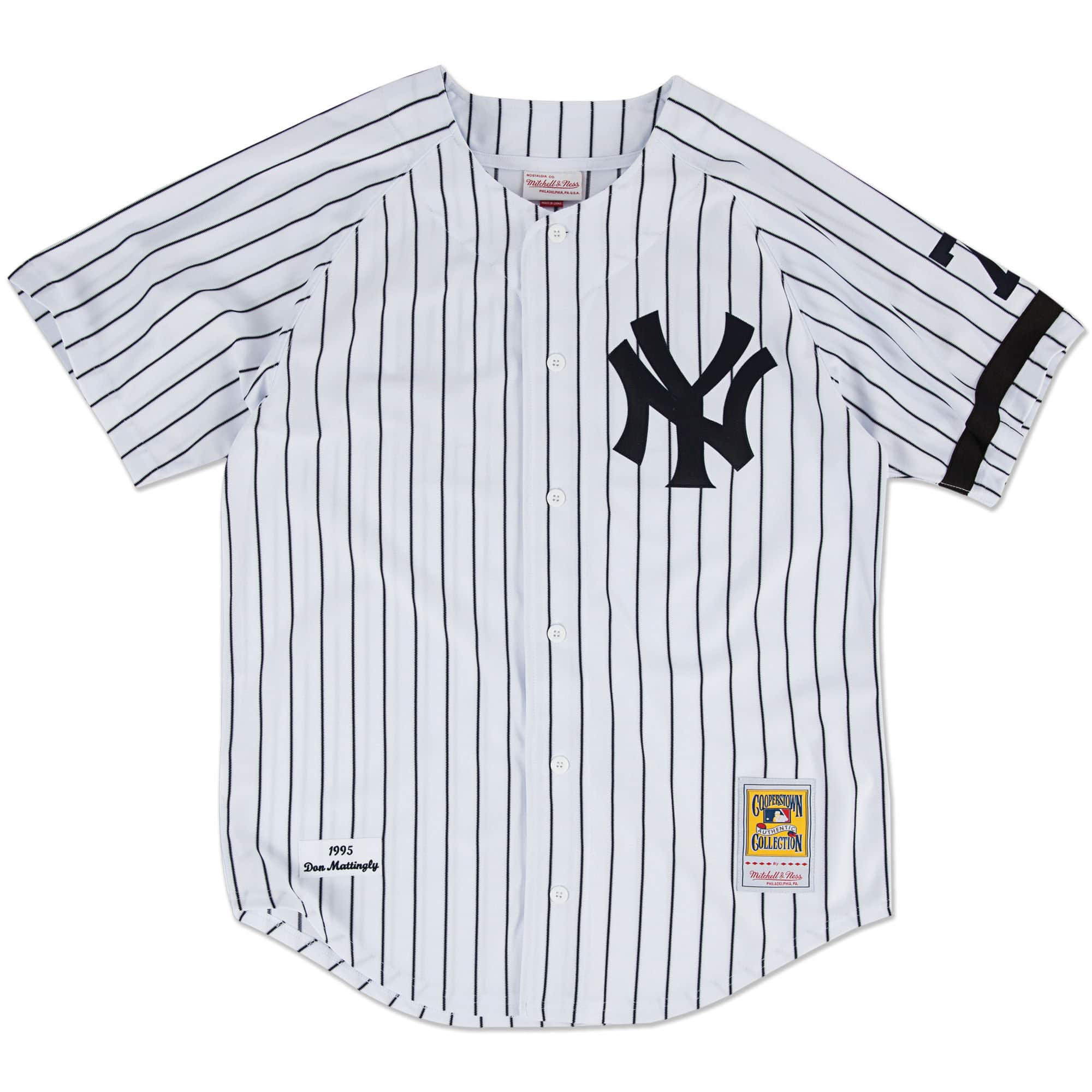 Authentic Jersey New York Yankees Home 1995 Don Mattingly - vstockx