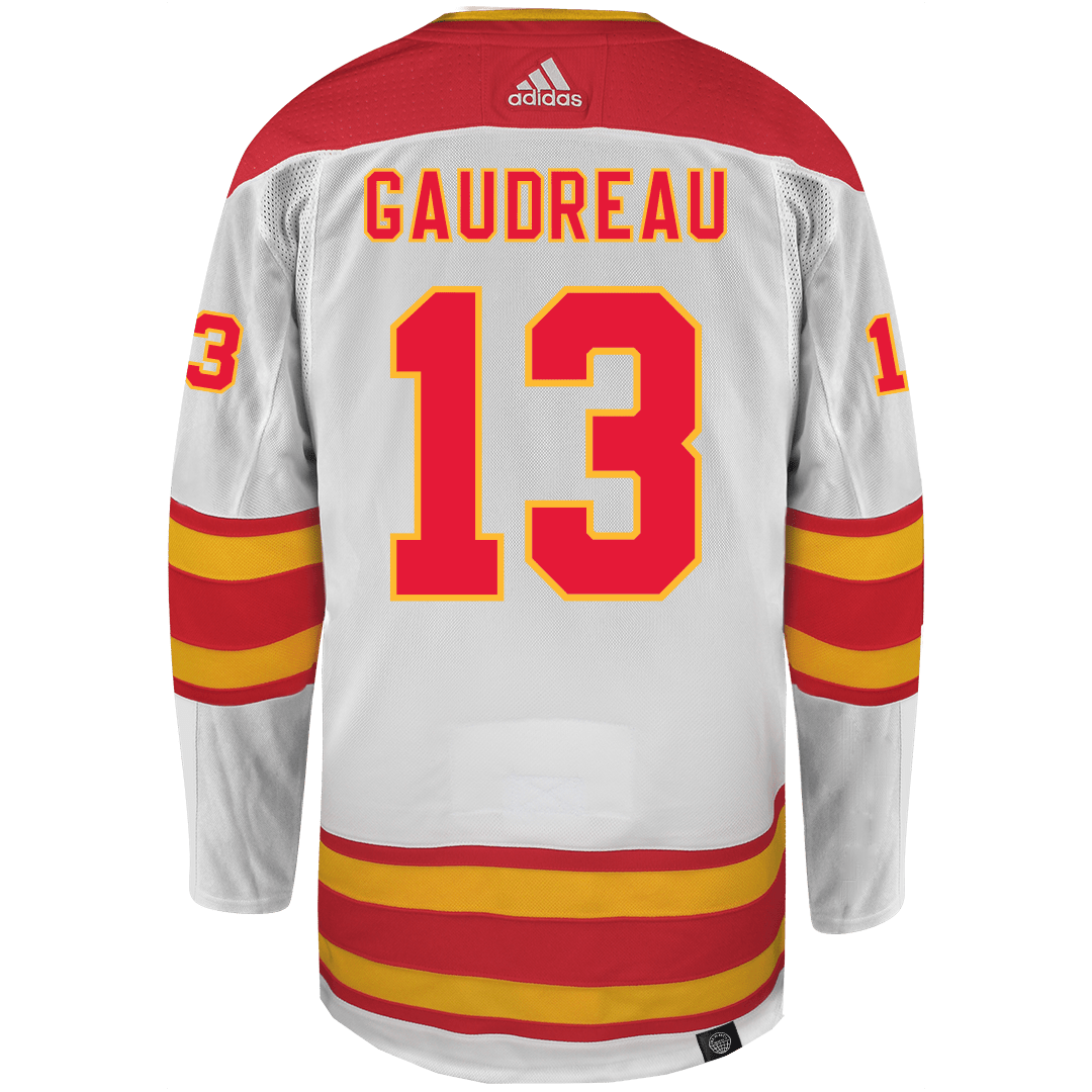Johnny Gaudreau Calgary Flames Adidas Primegreen Authentic NHL Hockey Jersey - vstockx