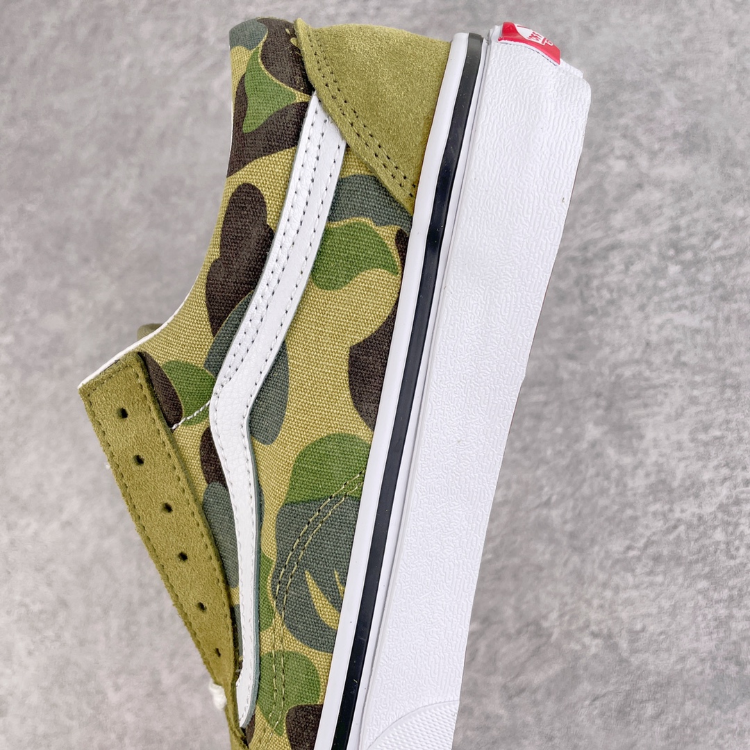 Vans Old Skool 36 DX Bape Green ABC Camo - vstockx