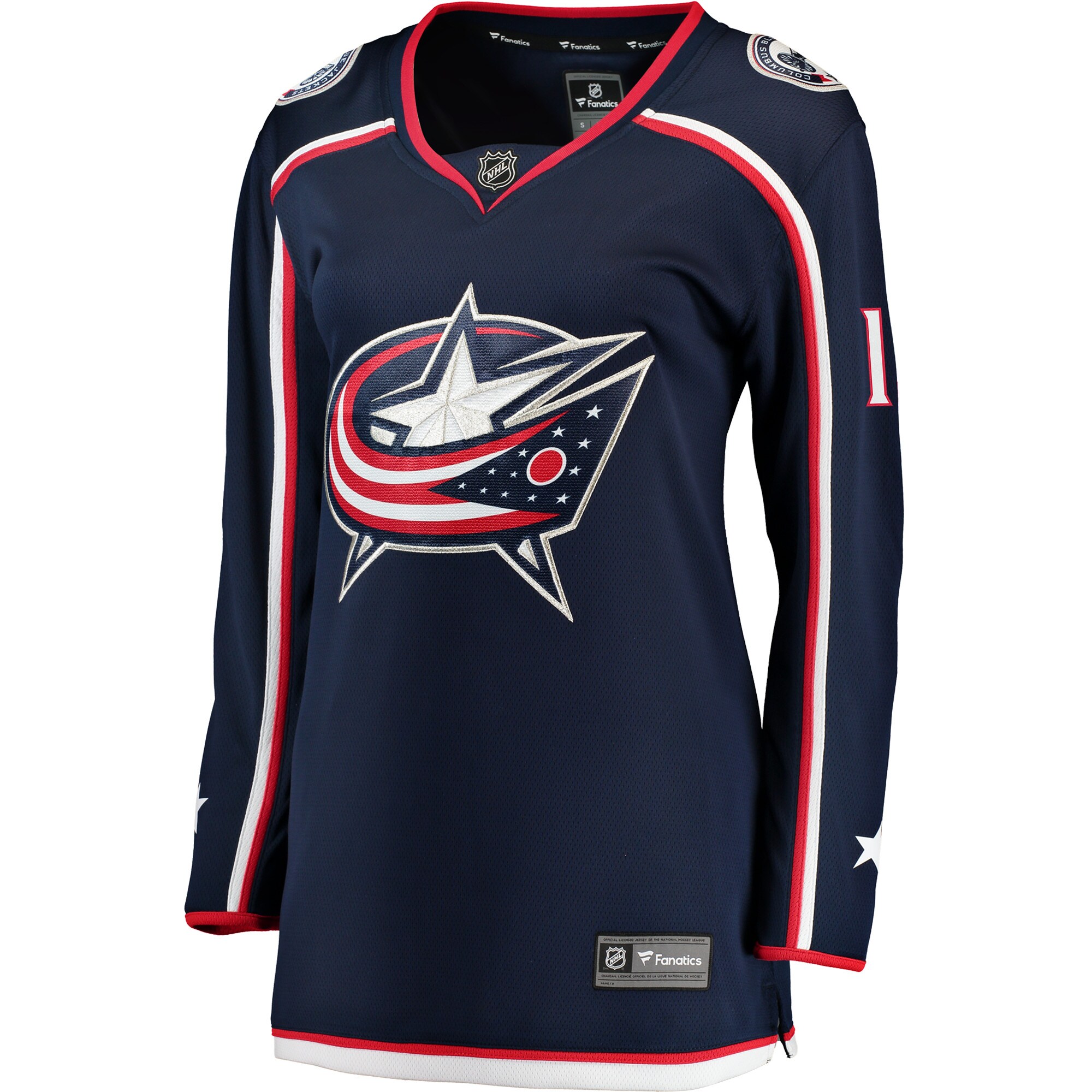 Cam Atkinson Columbus Blue Jackets Fanatics Branded Women's Breakaway Jersey - Navy - vstockx