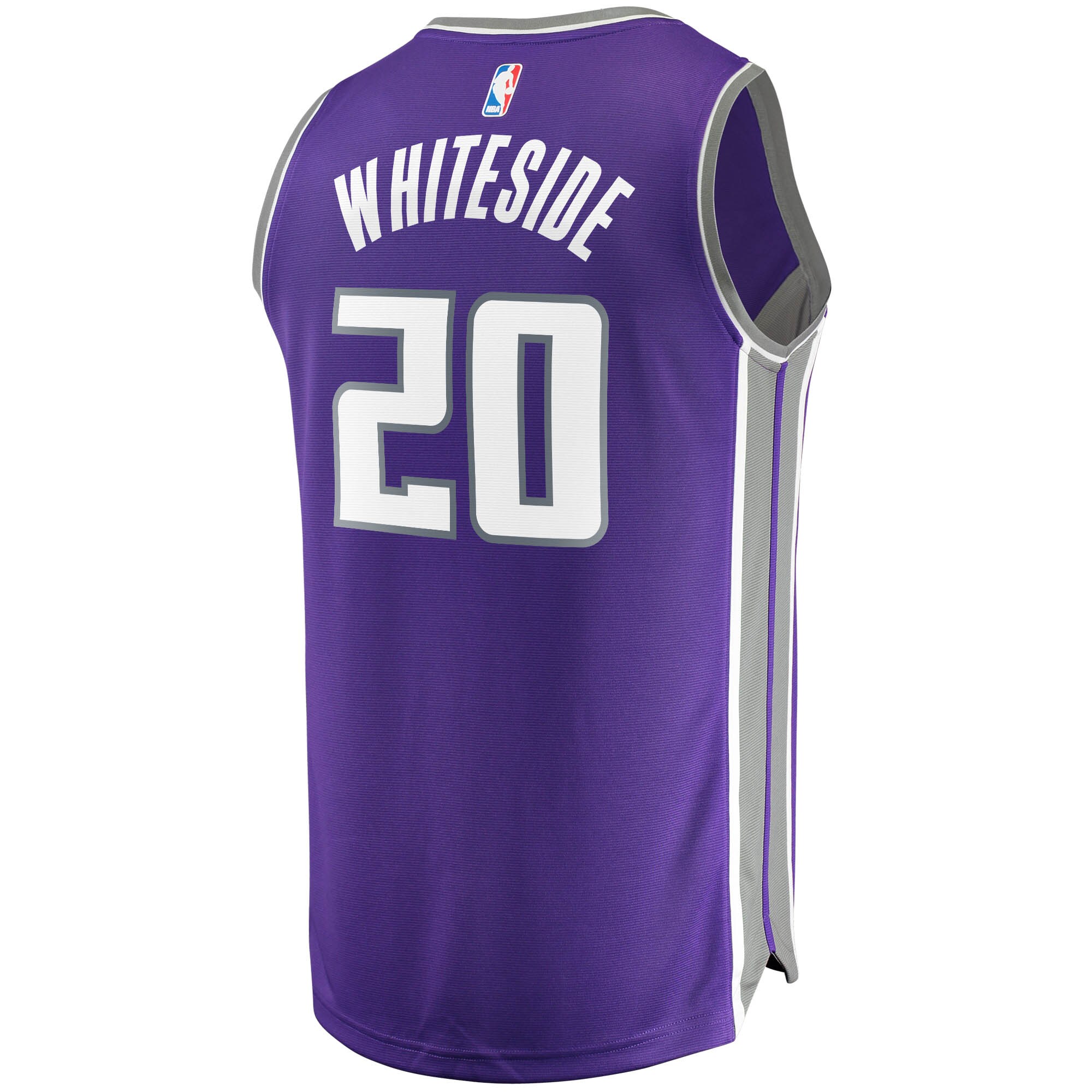 Hassan Whiteside Sacramento Kings Fanatics Branded 2020/21 Fast Break Replica Jersey - Icon Edition - Purple - vstockx