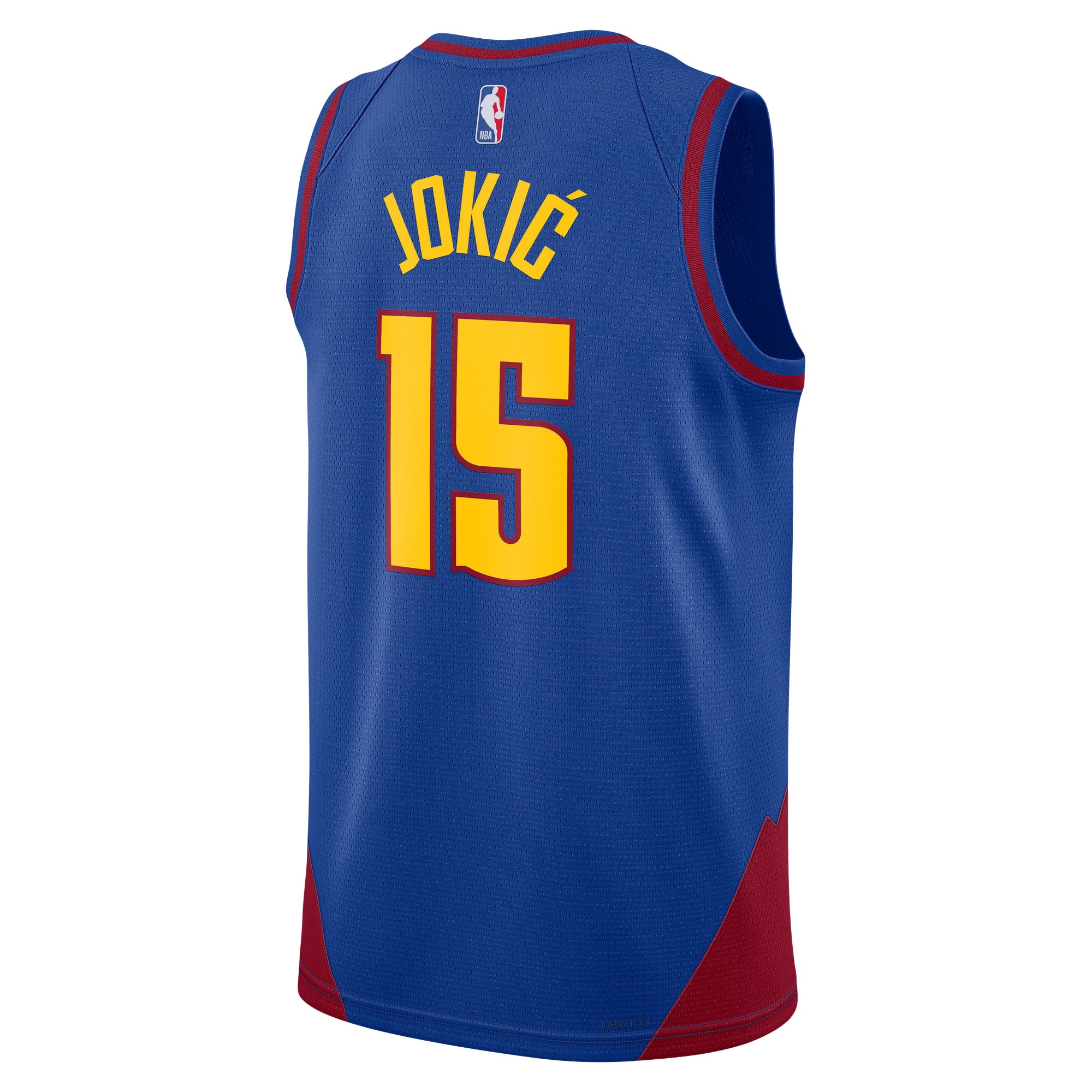 Nikola Jokic Denver Nuggets Jordans Brand Unisex Swingman Jersey - Statement Edition - Blue - vstockx