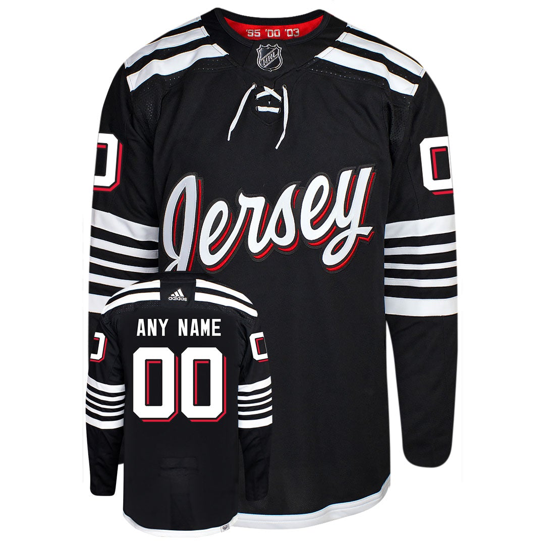 Customizable New Jersey Devils Adidas Primegreen Authentic NHL Hockey Jersey - vstockx