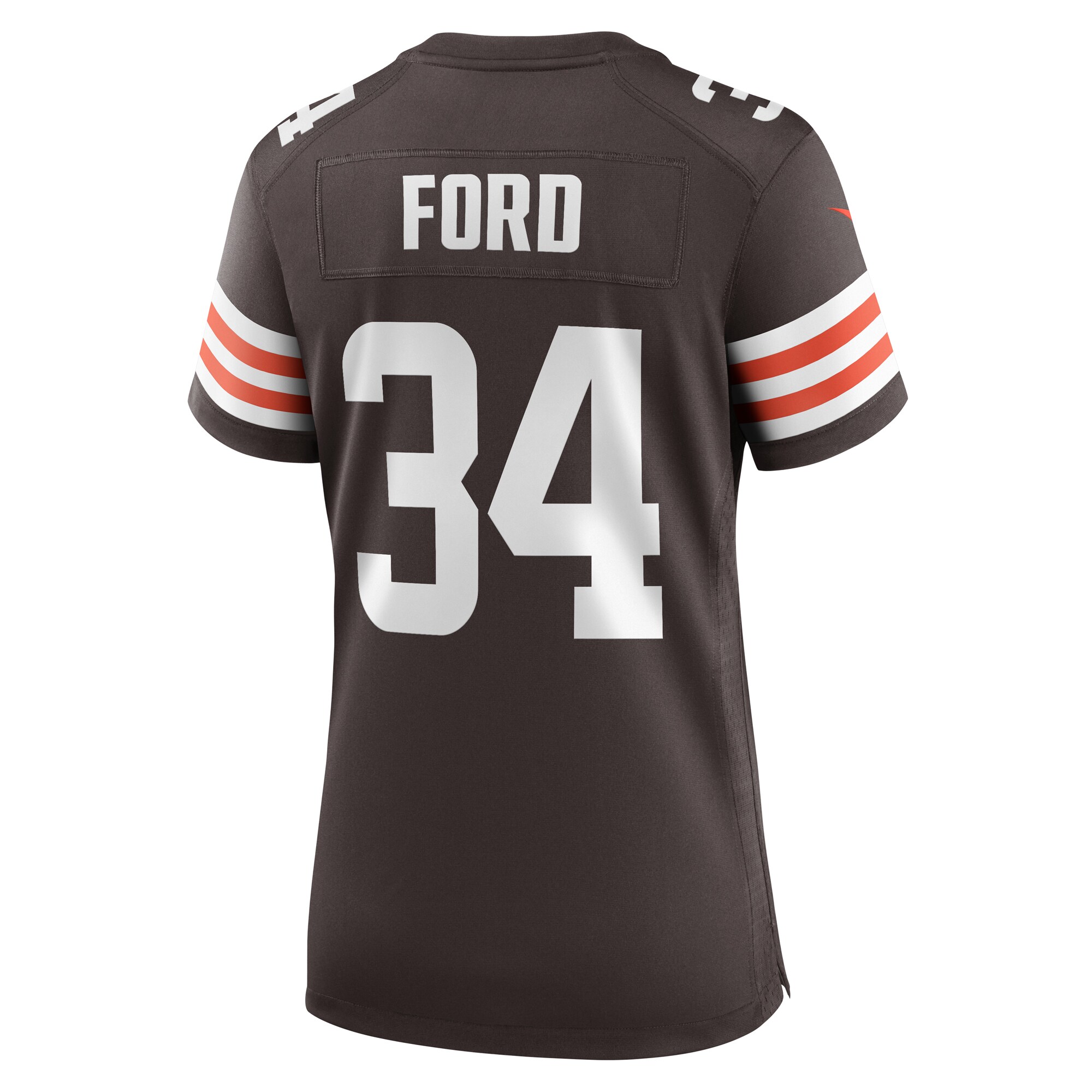 Jerome Ford Cleveland Browns Nike Women's Game Player Jersey - Brown - vstockx