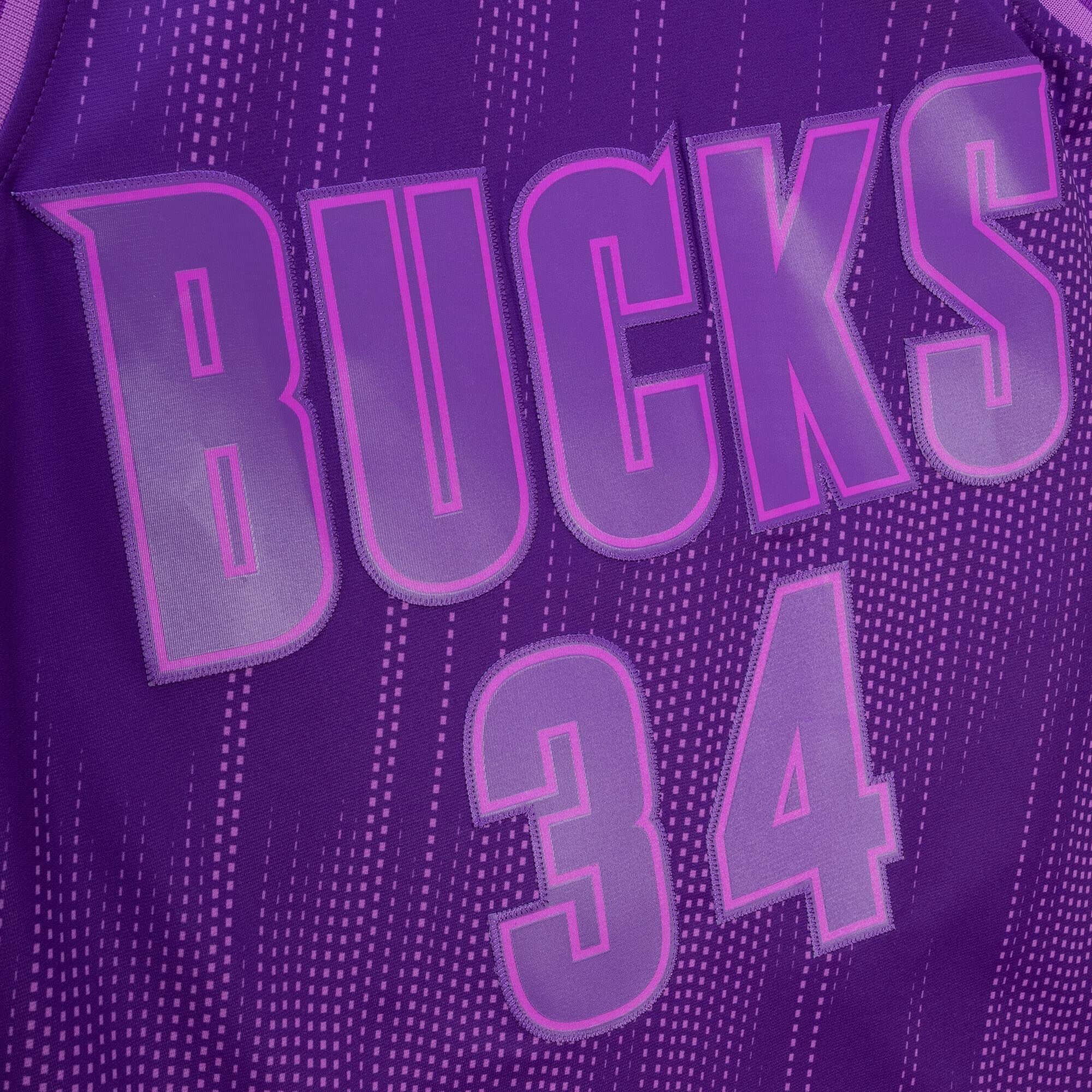 Monochrome Swingman Ray Allen Milwaukee Bucks 2000-01 Jersey - vstockx