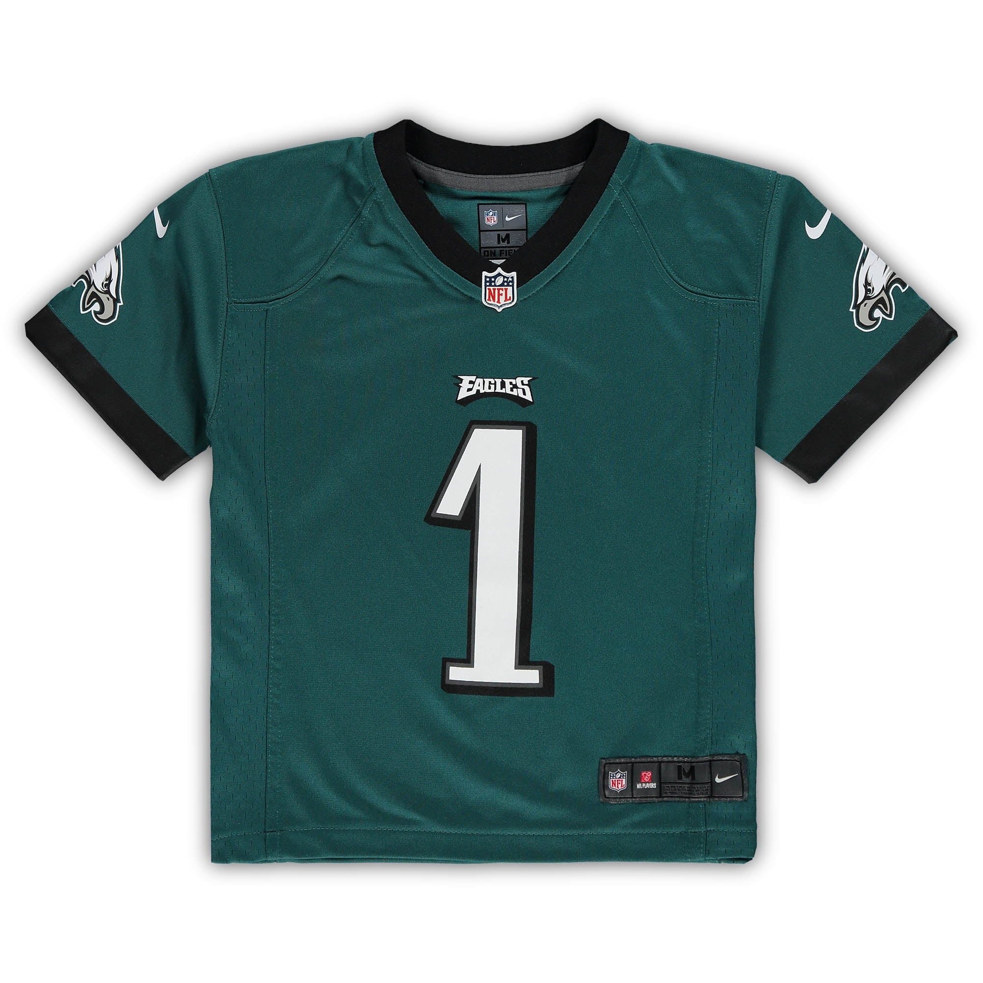 Preschool Nike Jalen Hurts Green Philadelphia Eagles Game Jersey - vstockx