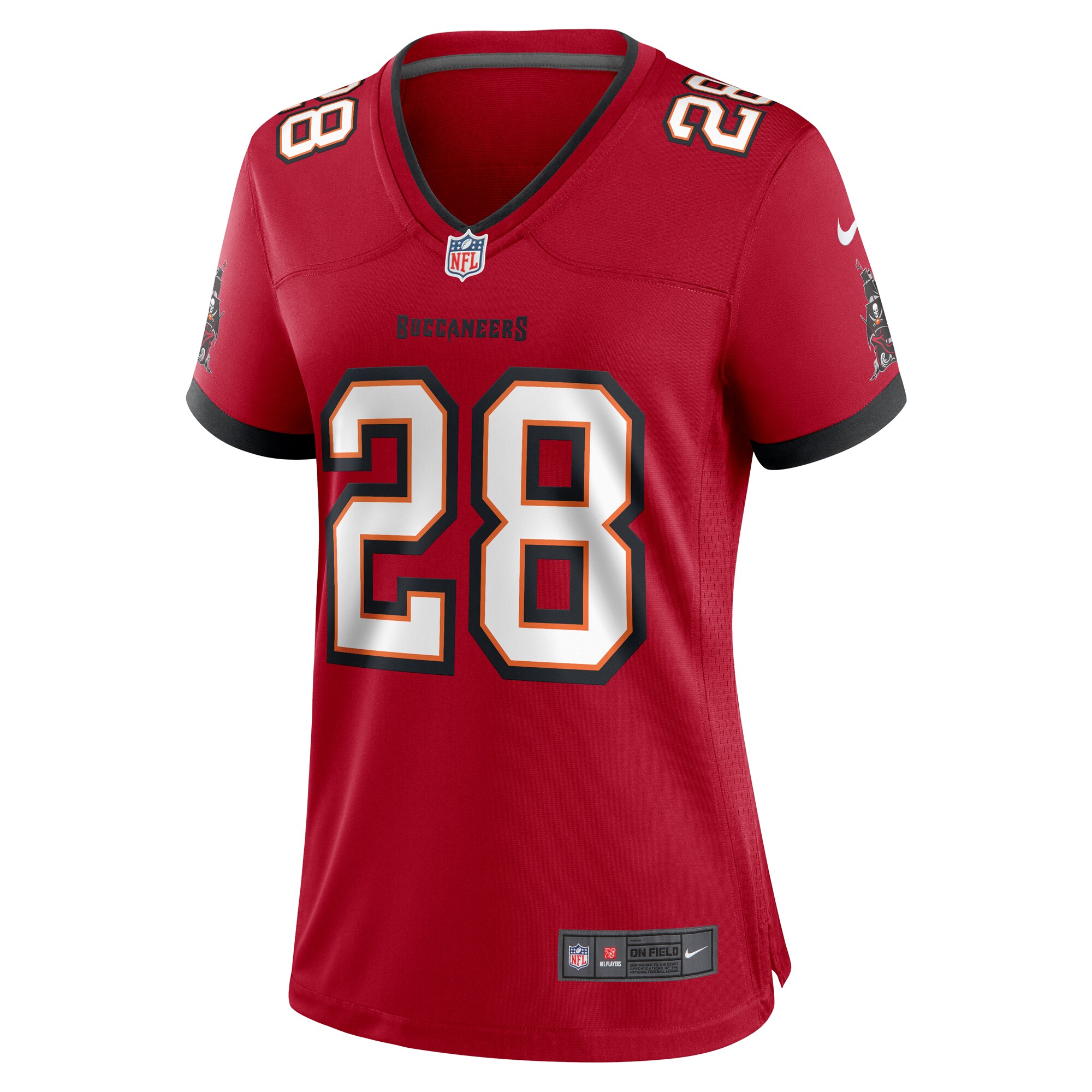Cephus Johnson Tampa Bay Buccaneers Nike Women's Team Game Jersey - Red - vstockx
