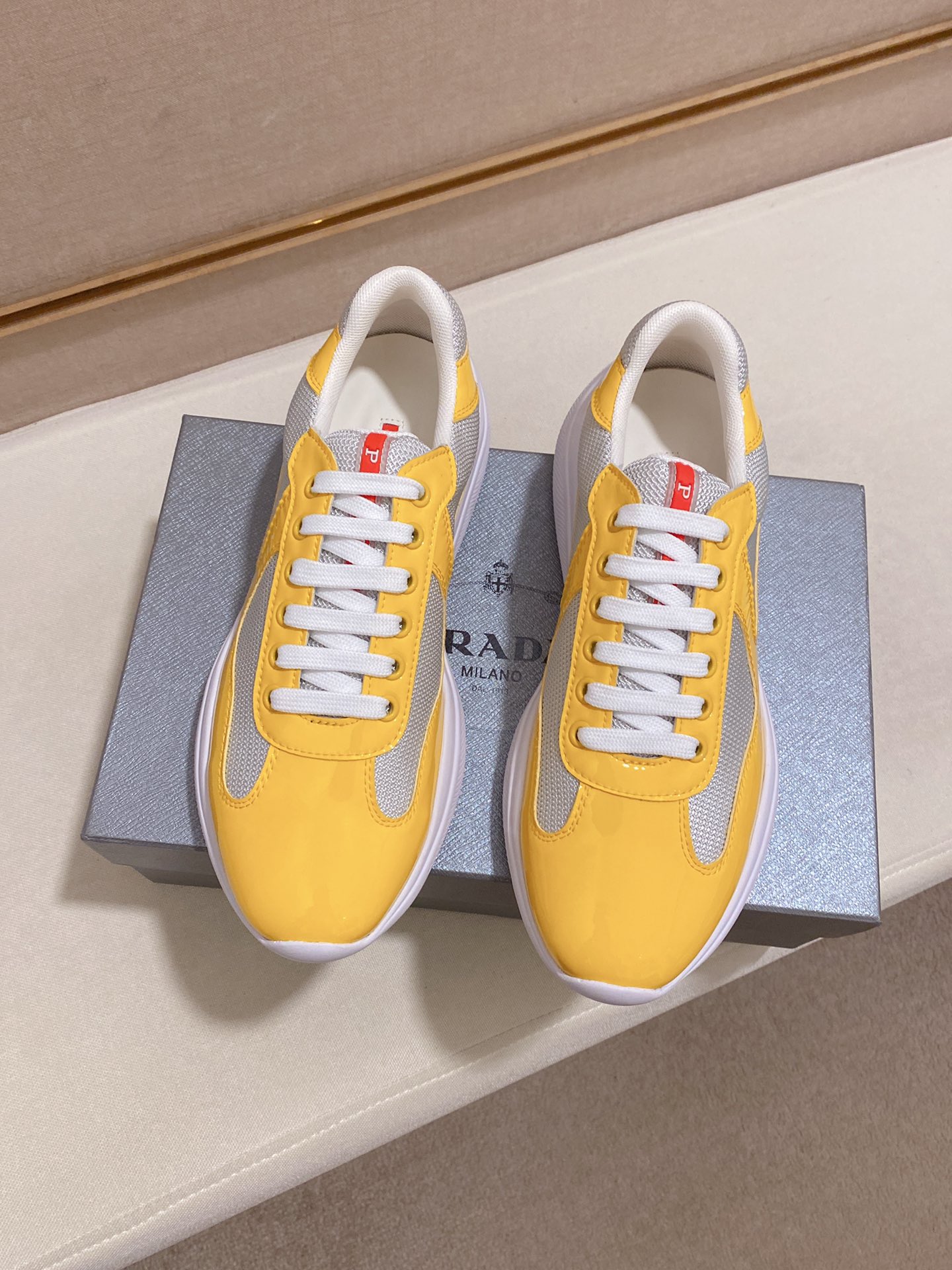 Prada America's Cup sneaker 12 - vstockx